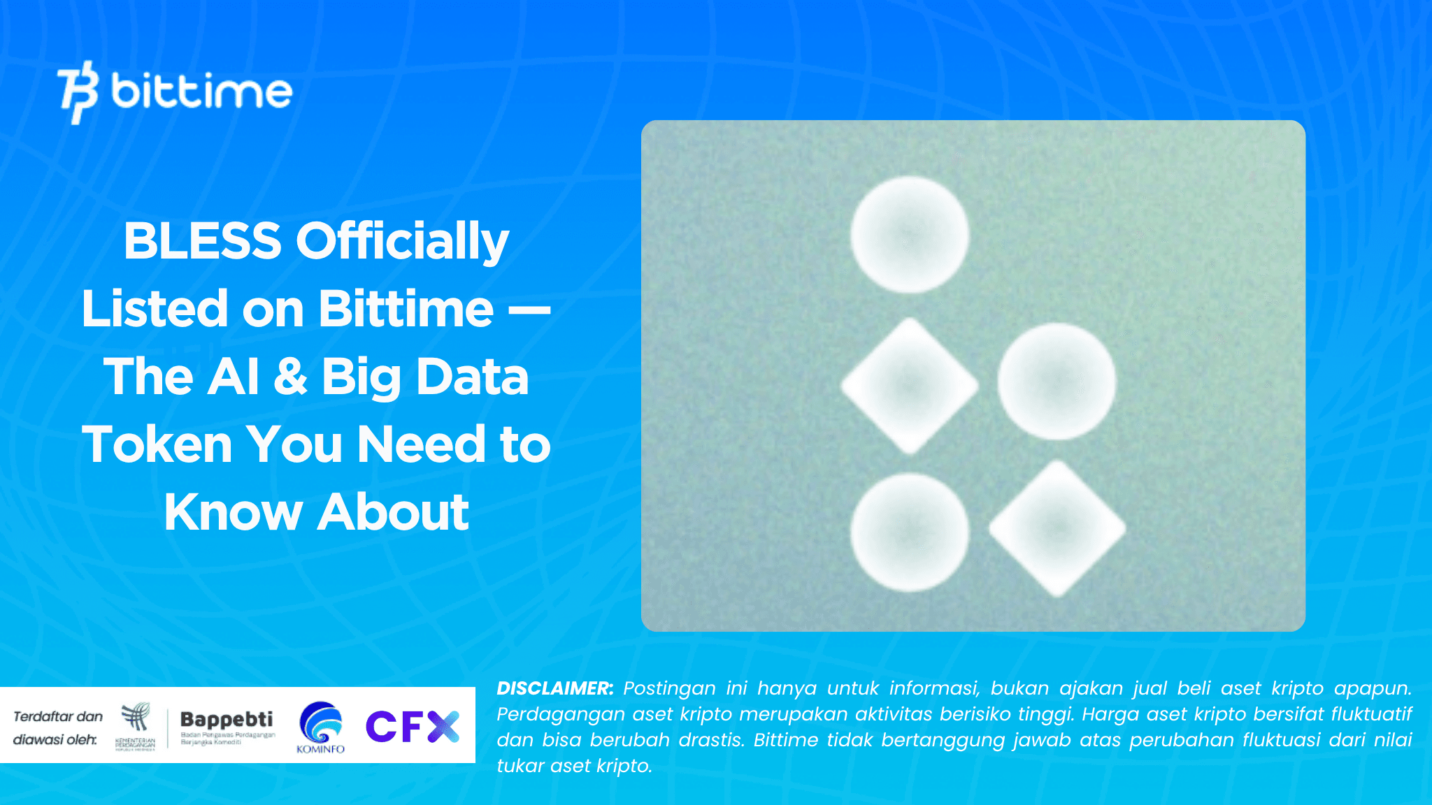 BLESS Officially Listed on Bittime — The AI & Big Data Token You Need to Know About