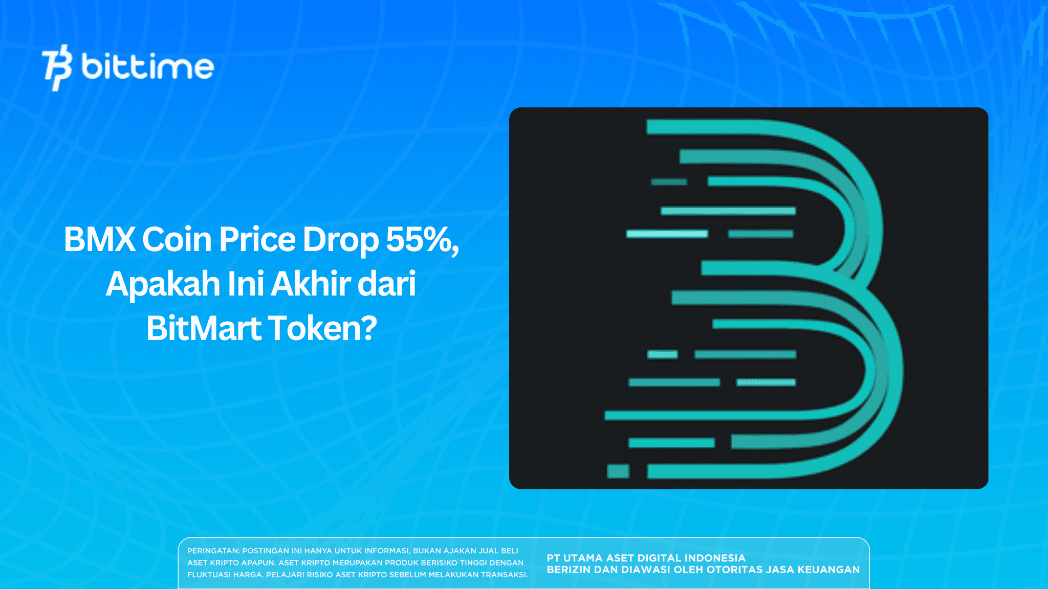 BMX Coin Price Drop 55%, Apakah Ini Akhir dari BitMart Token?