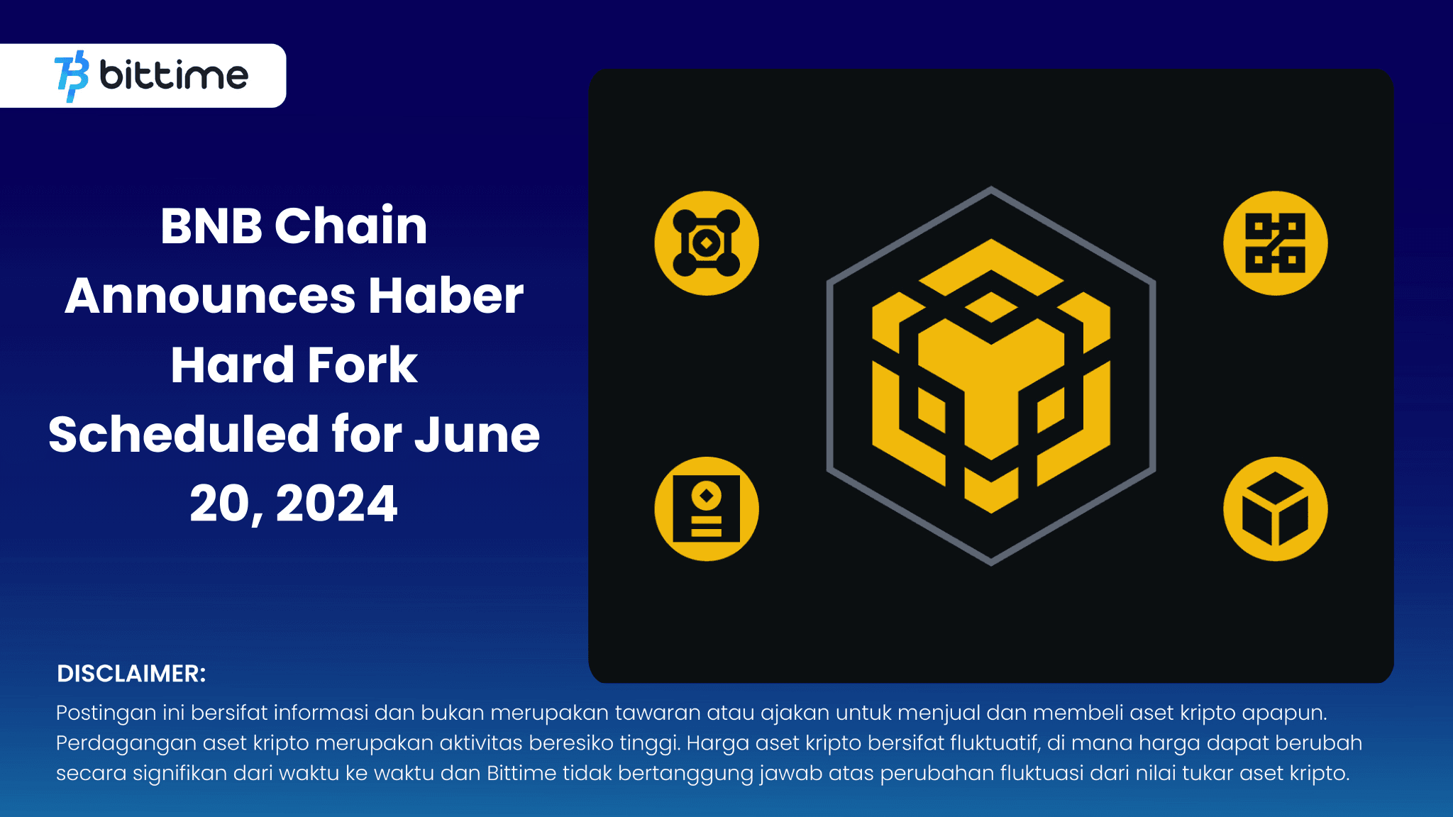 BNB Chain Announces Haber Hard Fork Scheduled for June 20, 2024