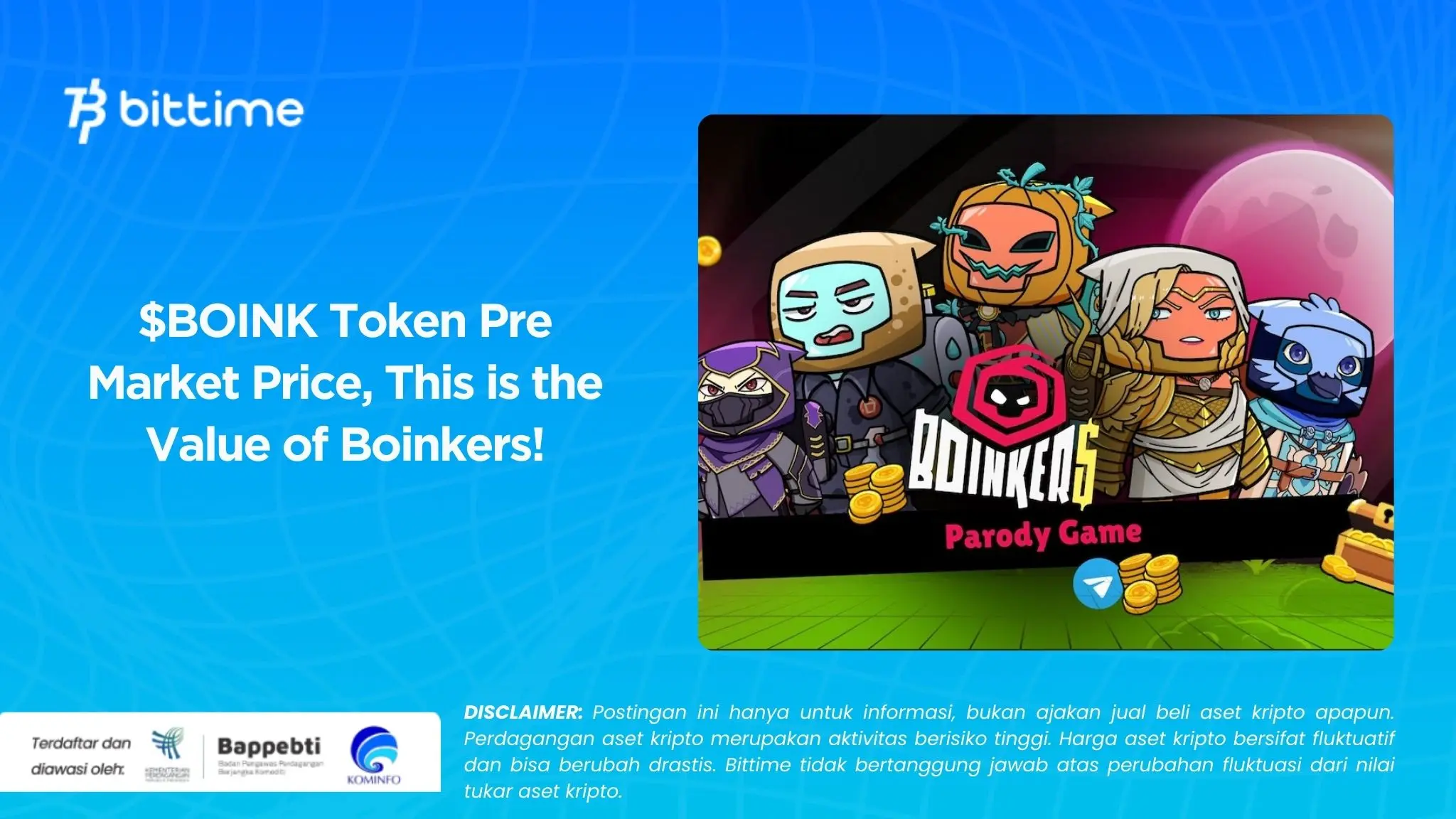 $BOINK Token Pre Market Price, This is the Value of Boinkers!