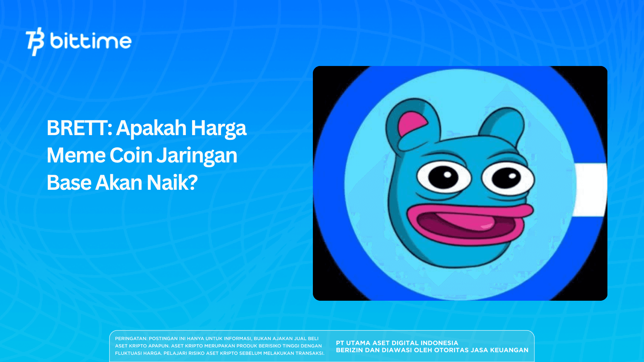 BRETT: Apakah Harga Meme Coin Jaringan Base Akan Naik?