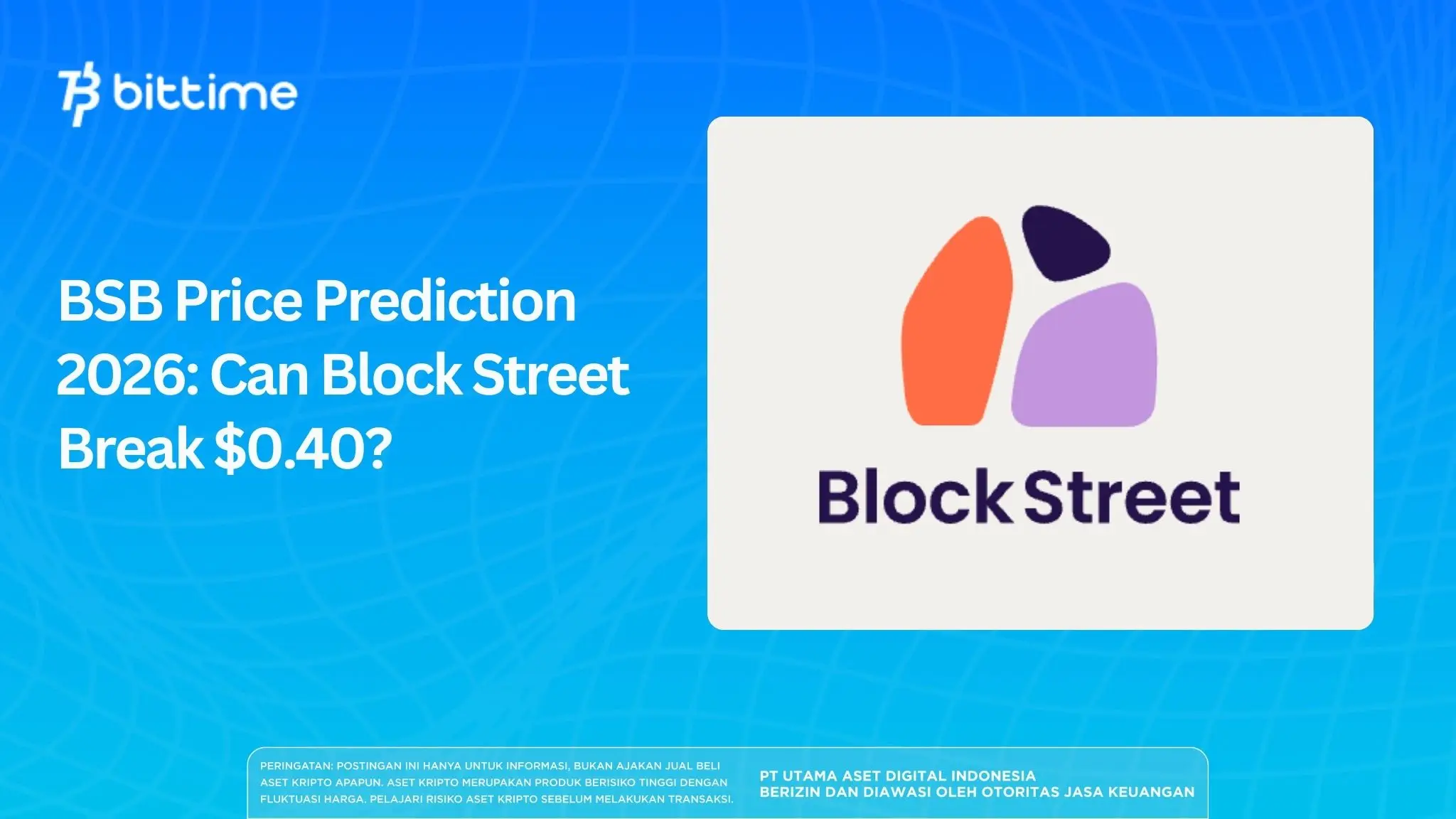 BSB Price Prediction 2026: Can Block Street Break $0.40?