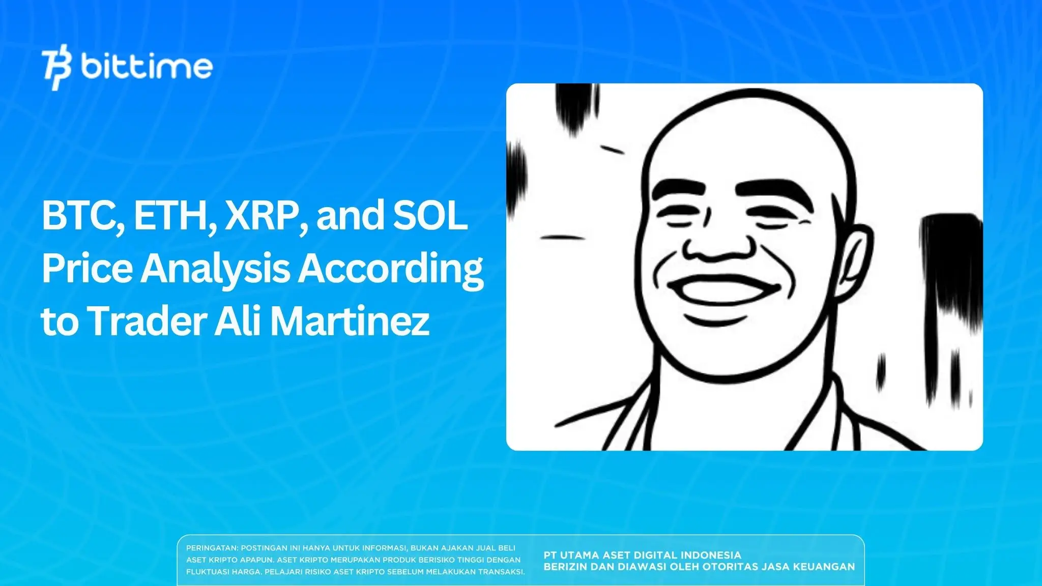 BTC, ETH, XRP, and SOL Price Analysis According to Trader Ali Martinez.webp