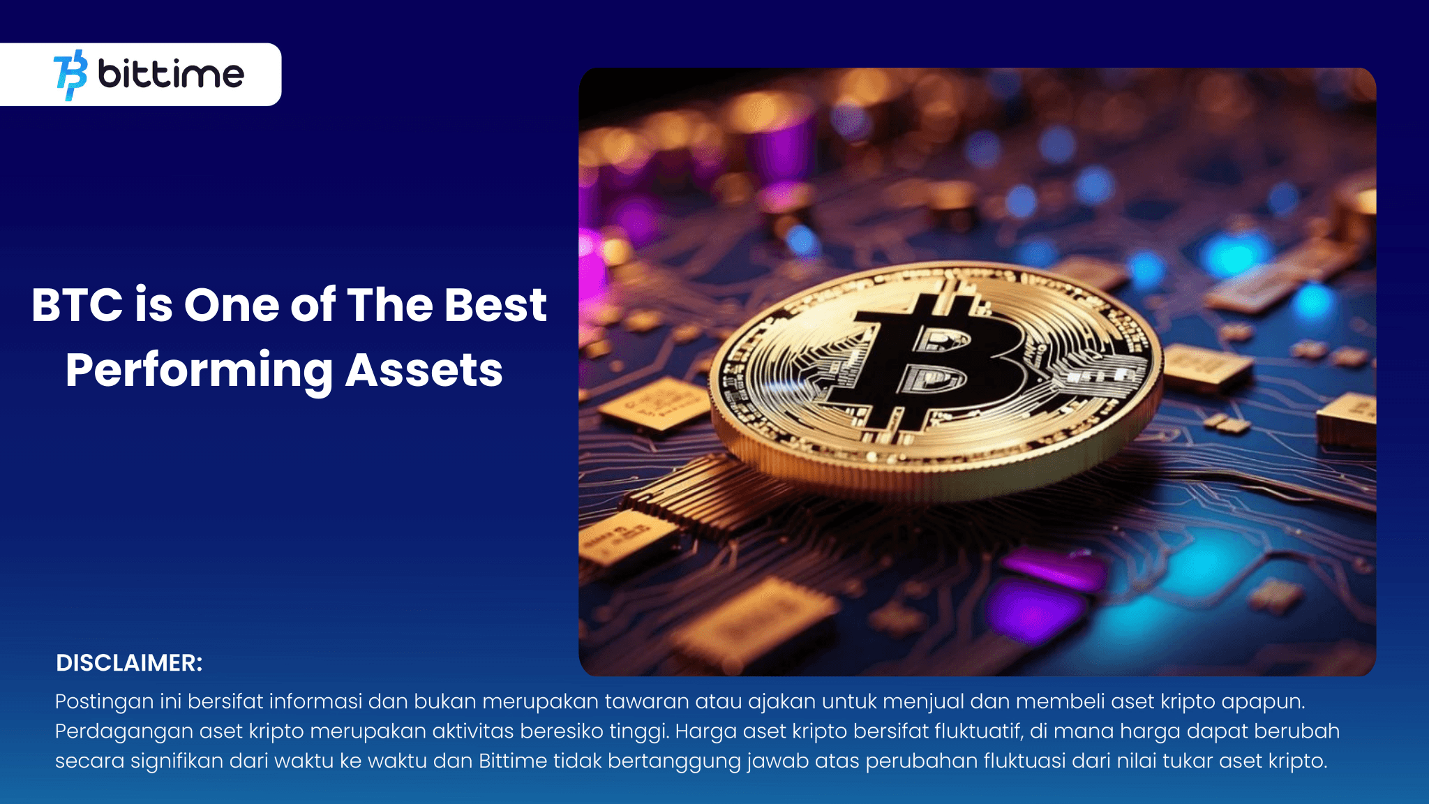 BTC is One of The Best Performing Assets 