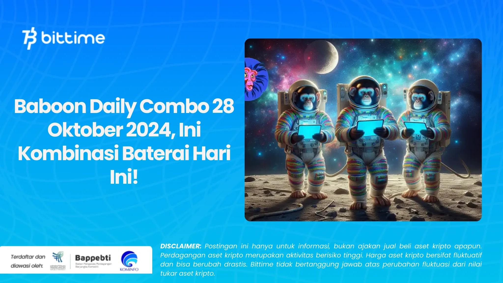 Baboon Daily Combo 28 Oktober 2024, Ini Kombinasi Baterai Hari Ini!.webp