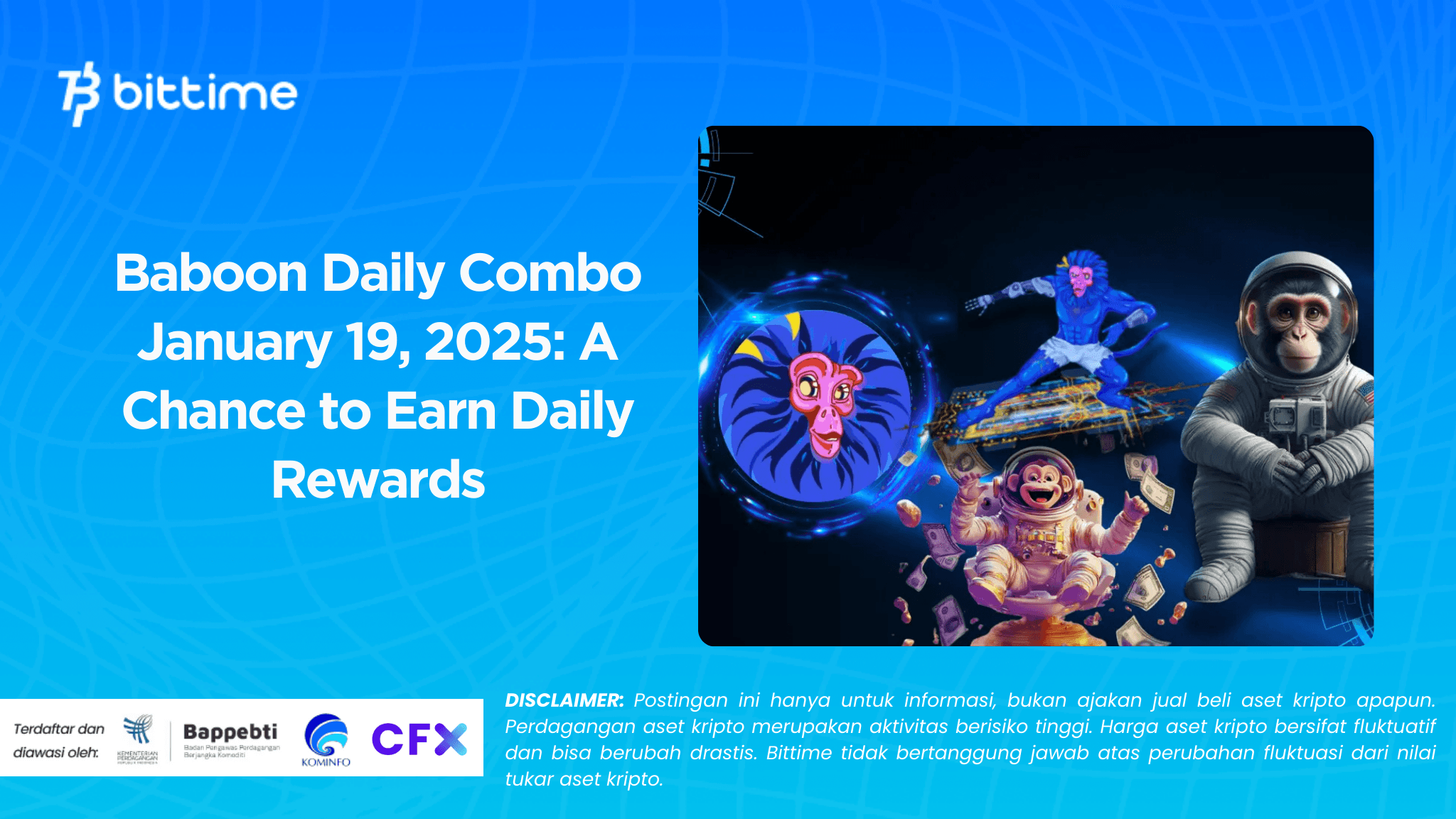 Baboon Daily Combo January 19, 2025: A Chance to Earn Daily Rewards