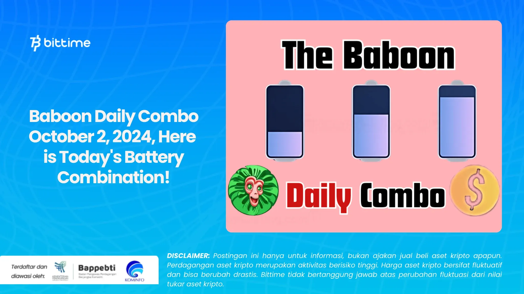 Baboon Daily Combo October 2, 2024