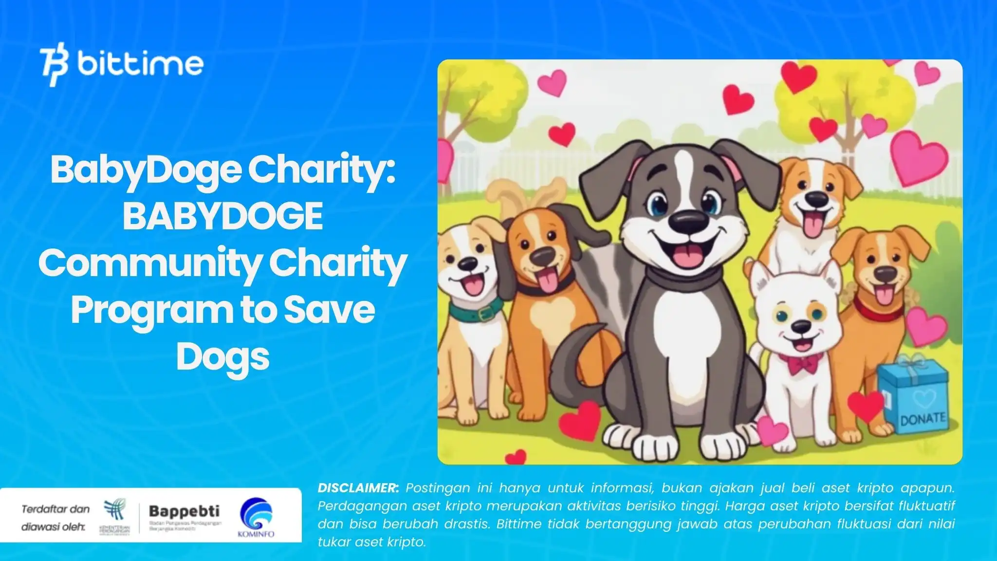 BabyDoge Charity BABYDOGE Community Charity Program to Save Dogs.webp