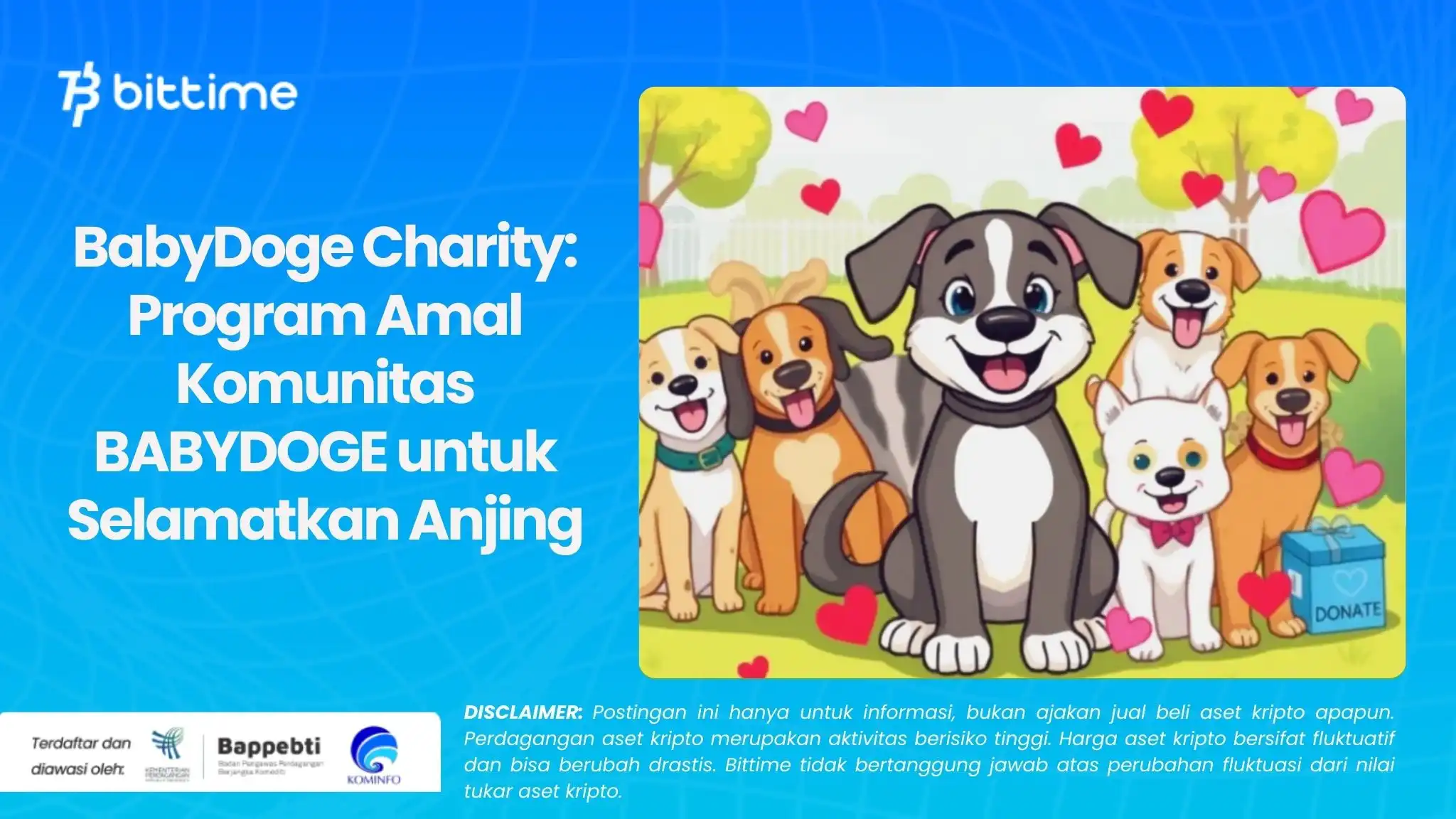 BabyDoge Charity Program Amal Komunitas BABYDOGE untuk Selamatkan Anjing.webp