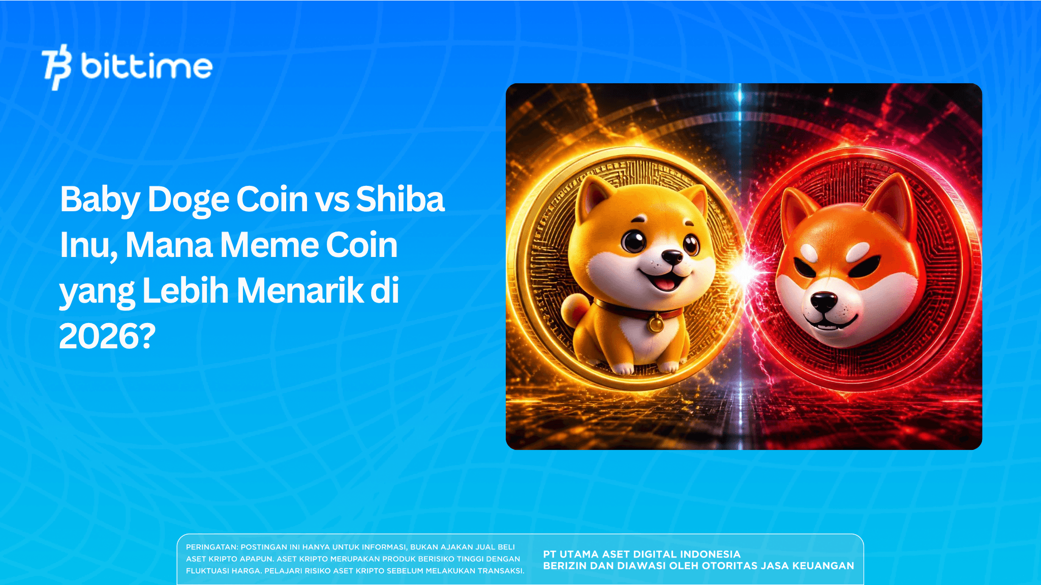 Baby Doge Coin vs Shiba Inu, Mana Meme Coin yang Lebih Menarik di 2026?