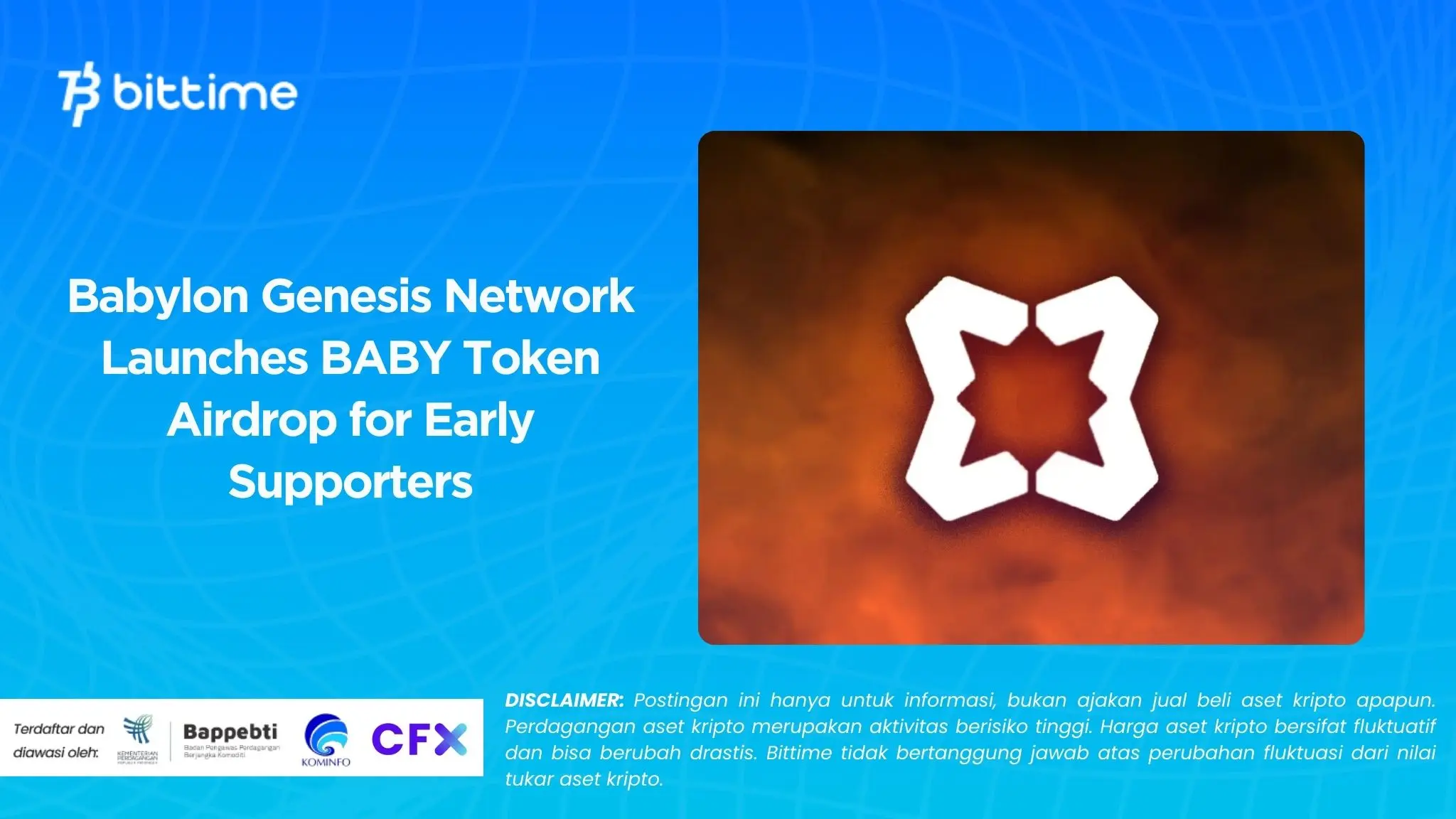 Babylon Genesis Network Launches BABY Token Airdrop for Early Supporters.