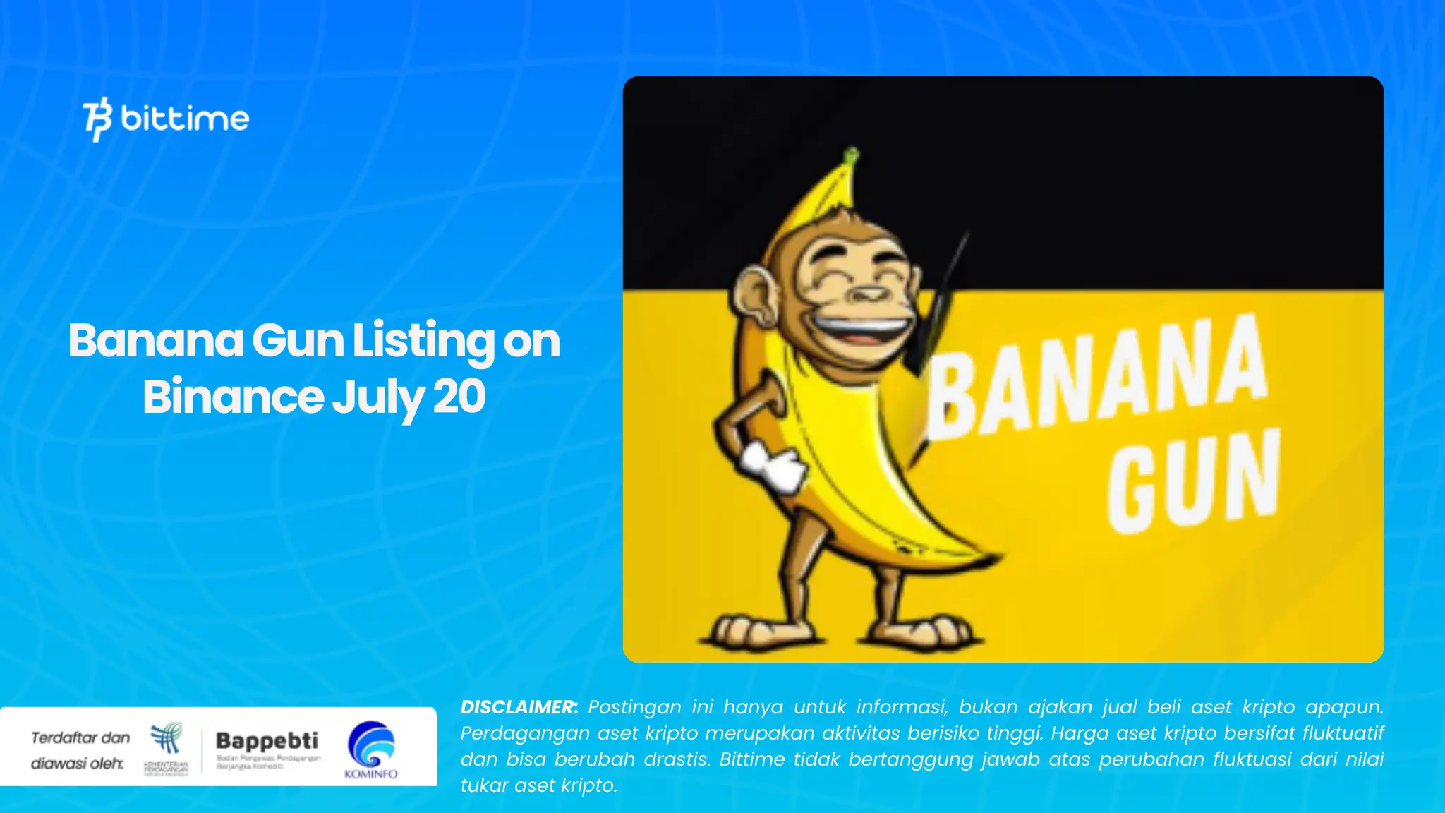 Banana Gun Listing on Binance July 20.webp