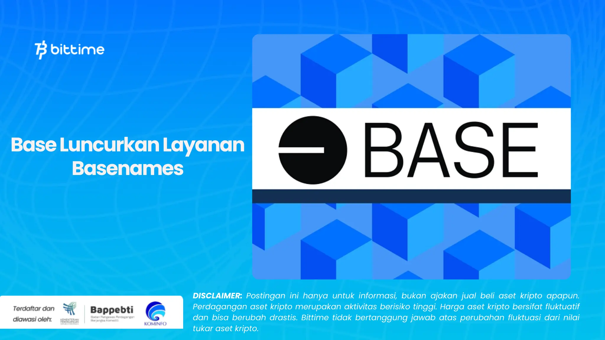 Base Luncurkan Layanan Basenames