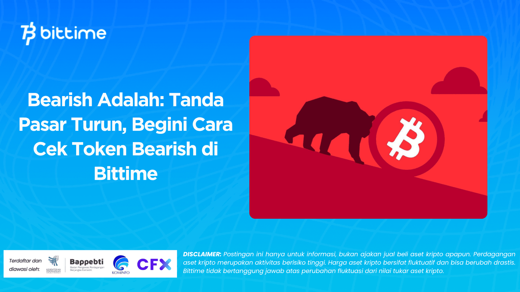 Bearish Adalah: Tanda Pasar Turun, Begini Cara Cek Token Bearish di Bittime