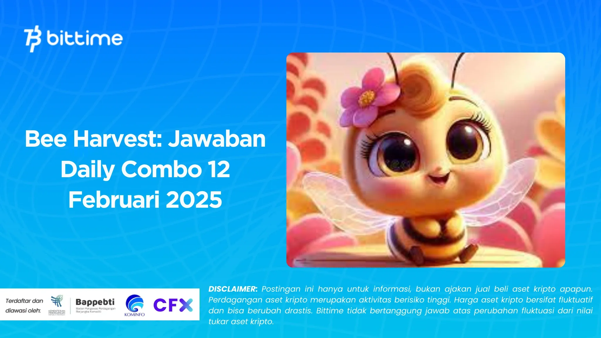 Bee Harvest: Jawaban Daily Combo 12 Februari 2025