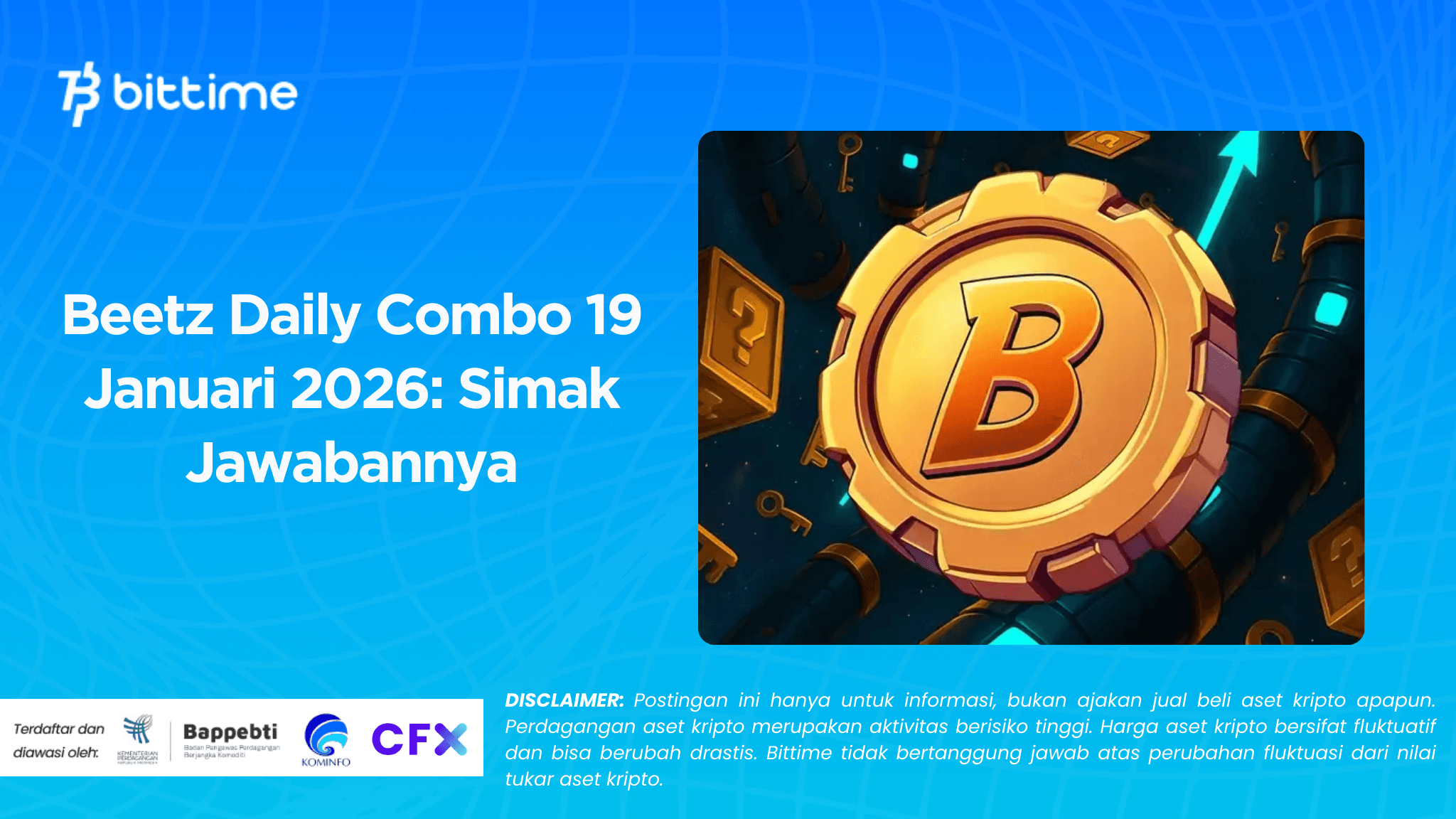 Beetz Daily Combo 19 Januari 2026: Simak Jawabannya