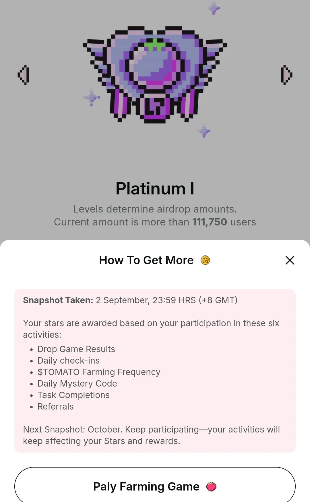 Begini Cara Cek Level Airdrop Tomarket Setelah Snapshot