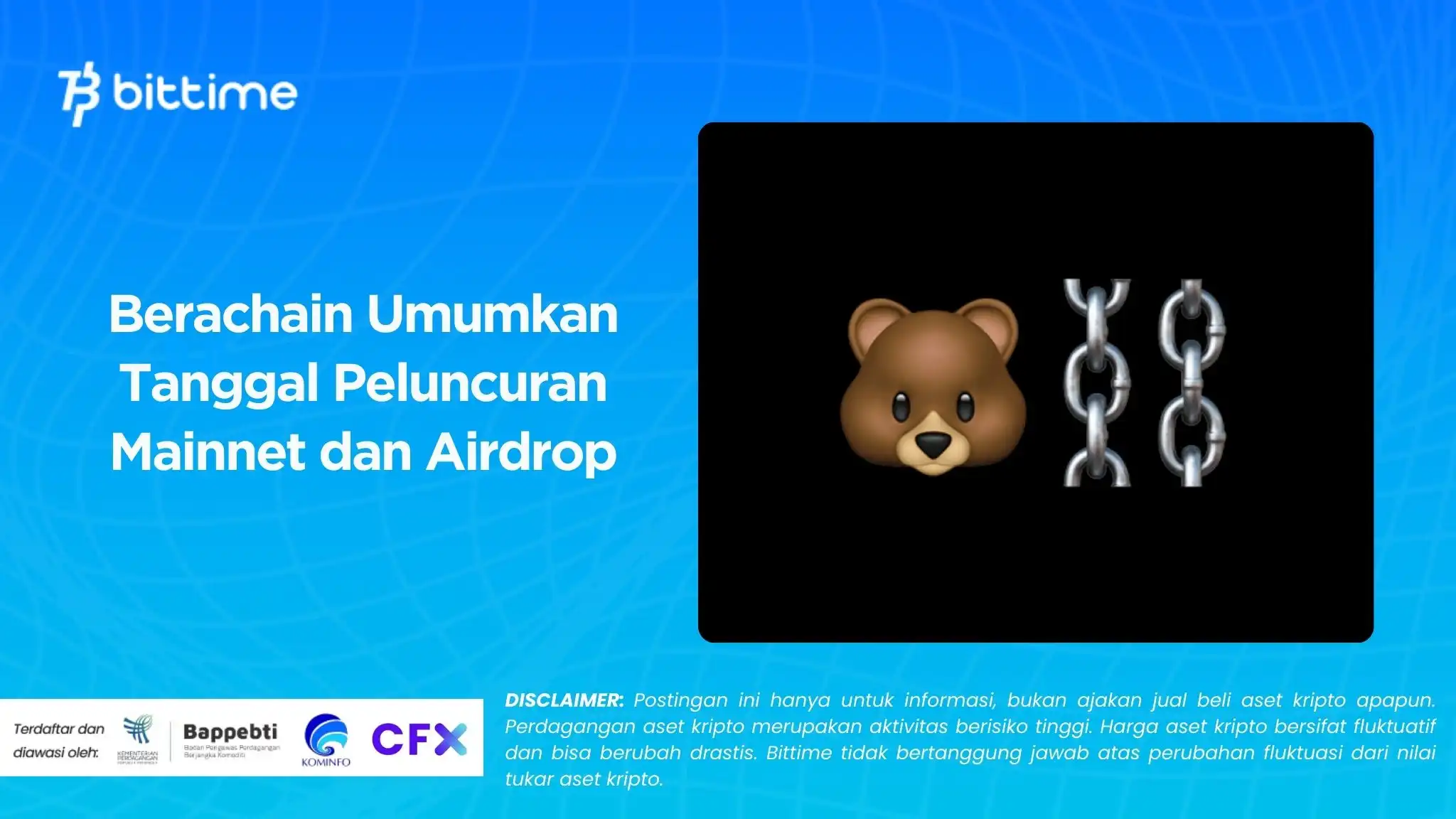 Berachain Umumkan Tanggal Peluncuran Mainnet dan Airdrop