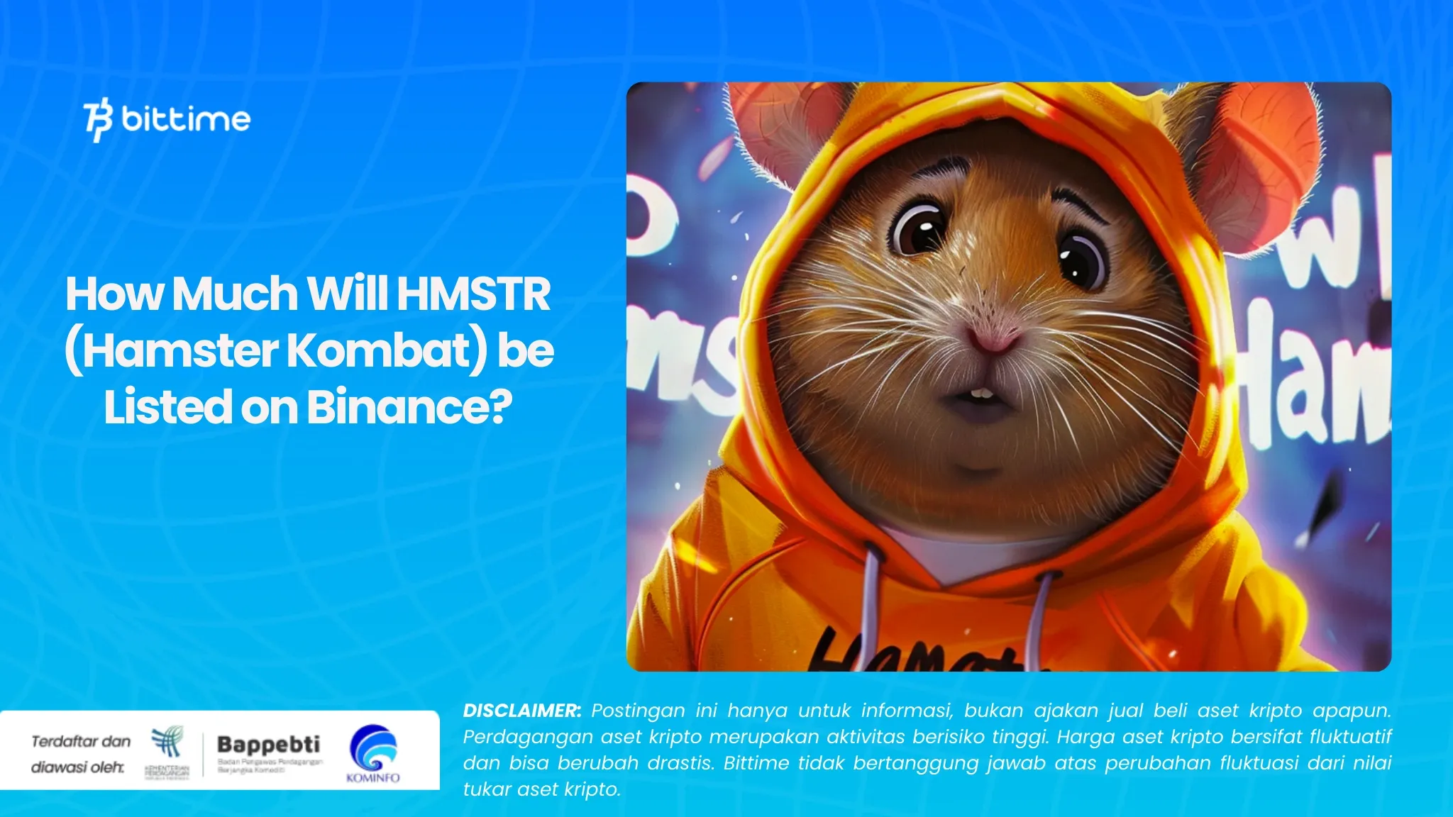 Berapa Harga HMSTR (Hamster Kombat) yang Bakal Listing di Binance?