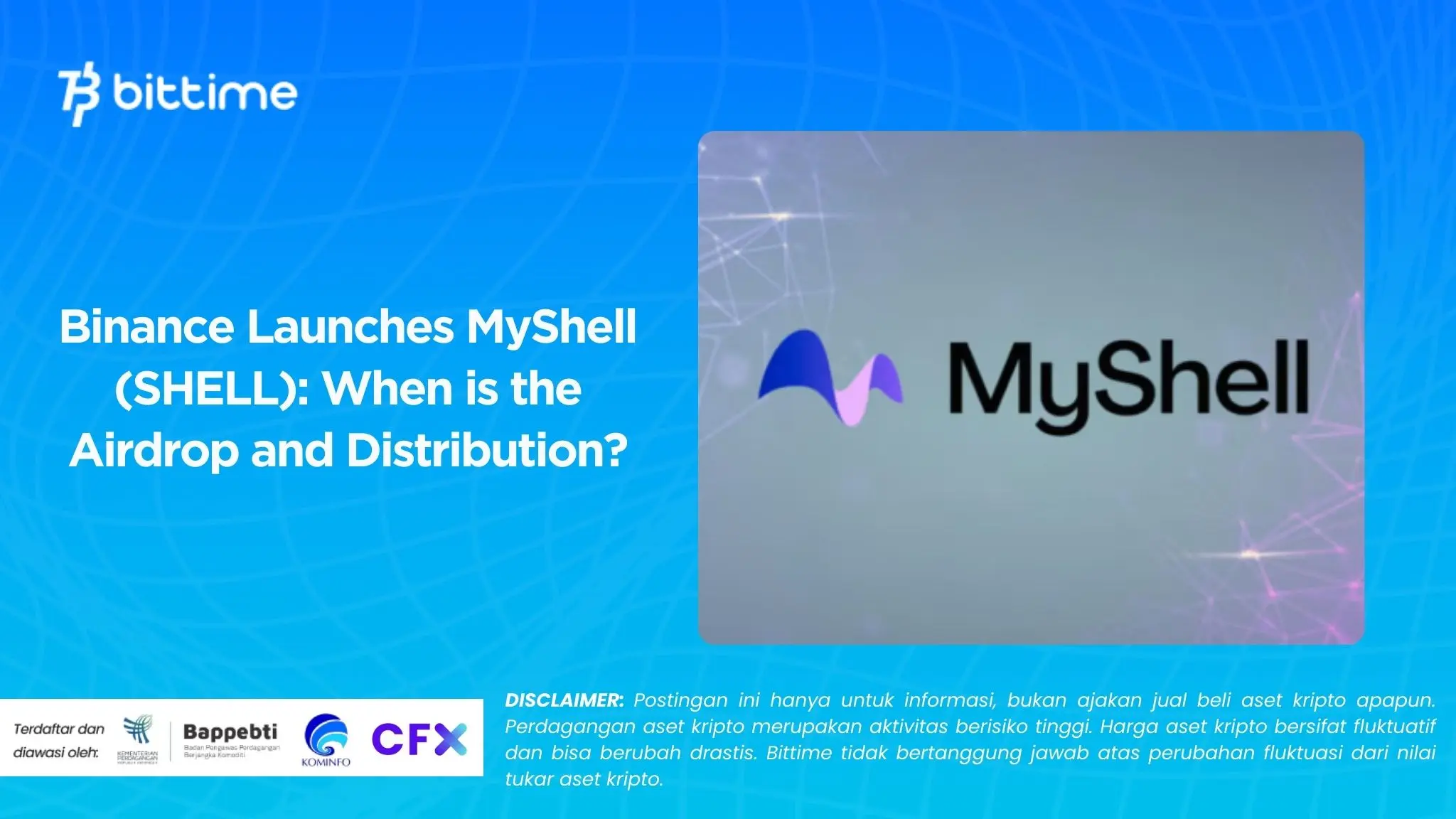 Binance Launches MyShell (SHELL): When is the Airdrop and Distribution?