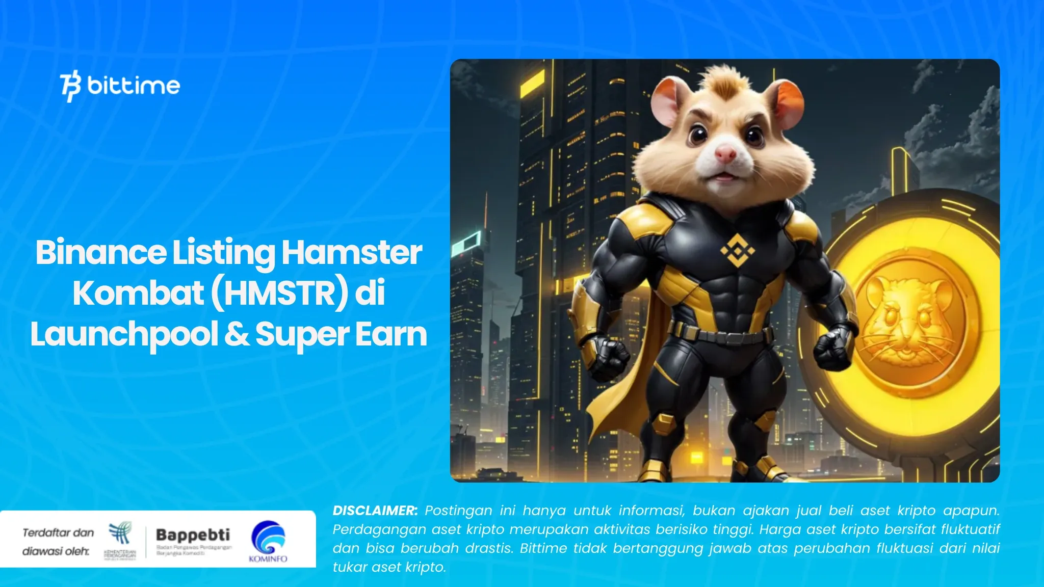 Binance Listing Hamster Kombat (HMSTR) di Launchpool & Super Earn.webp