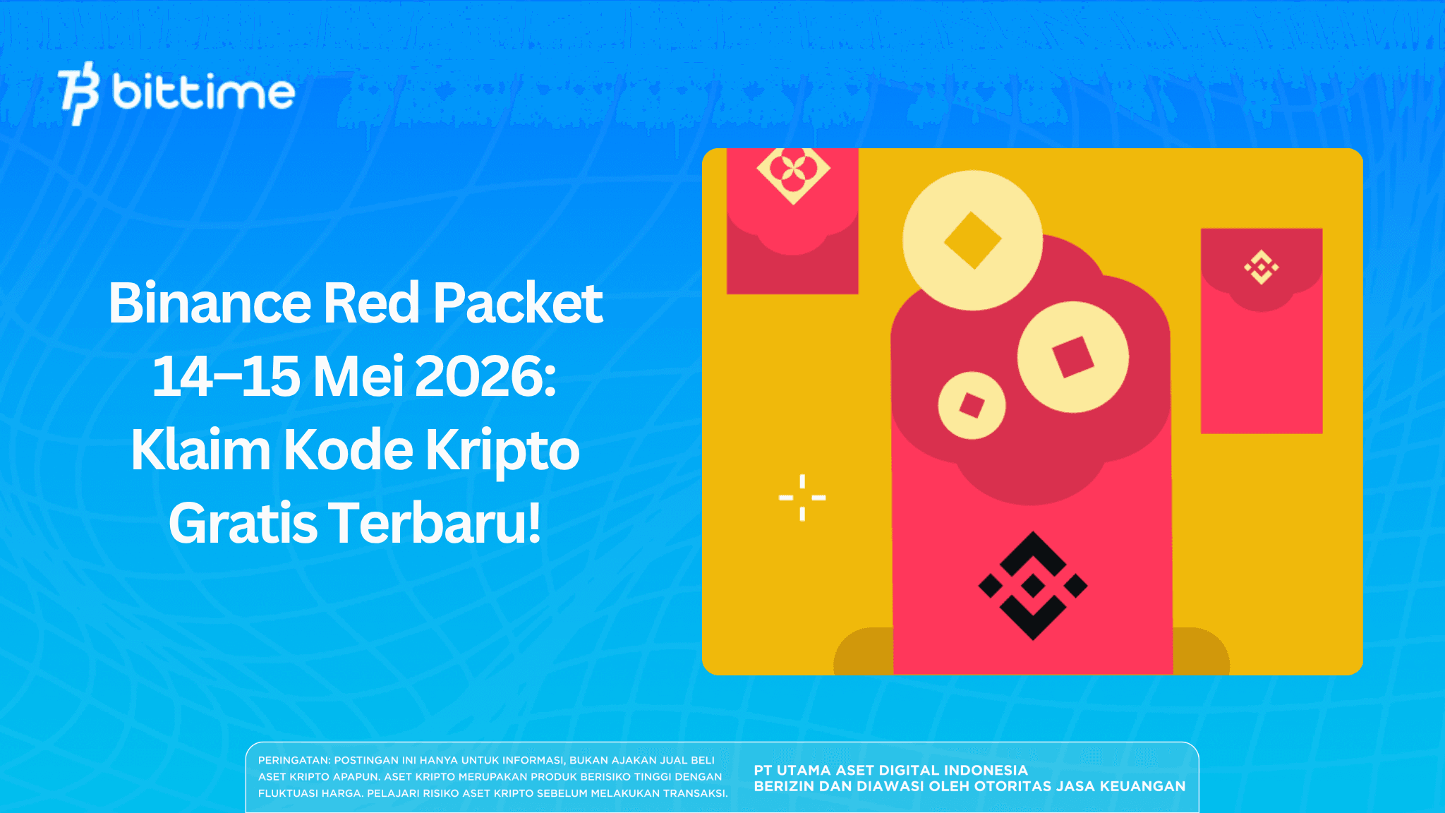 Binance Red Packet 14–15 Mei 2026: Klaim Kode Kripto Gratis Terbaru!