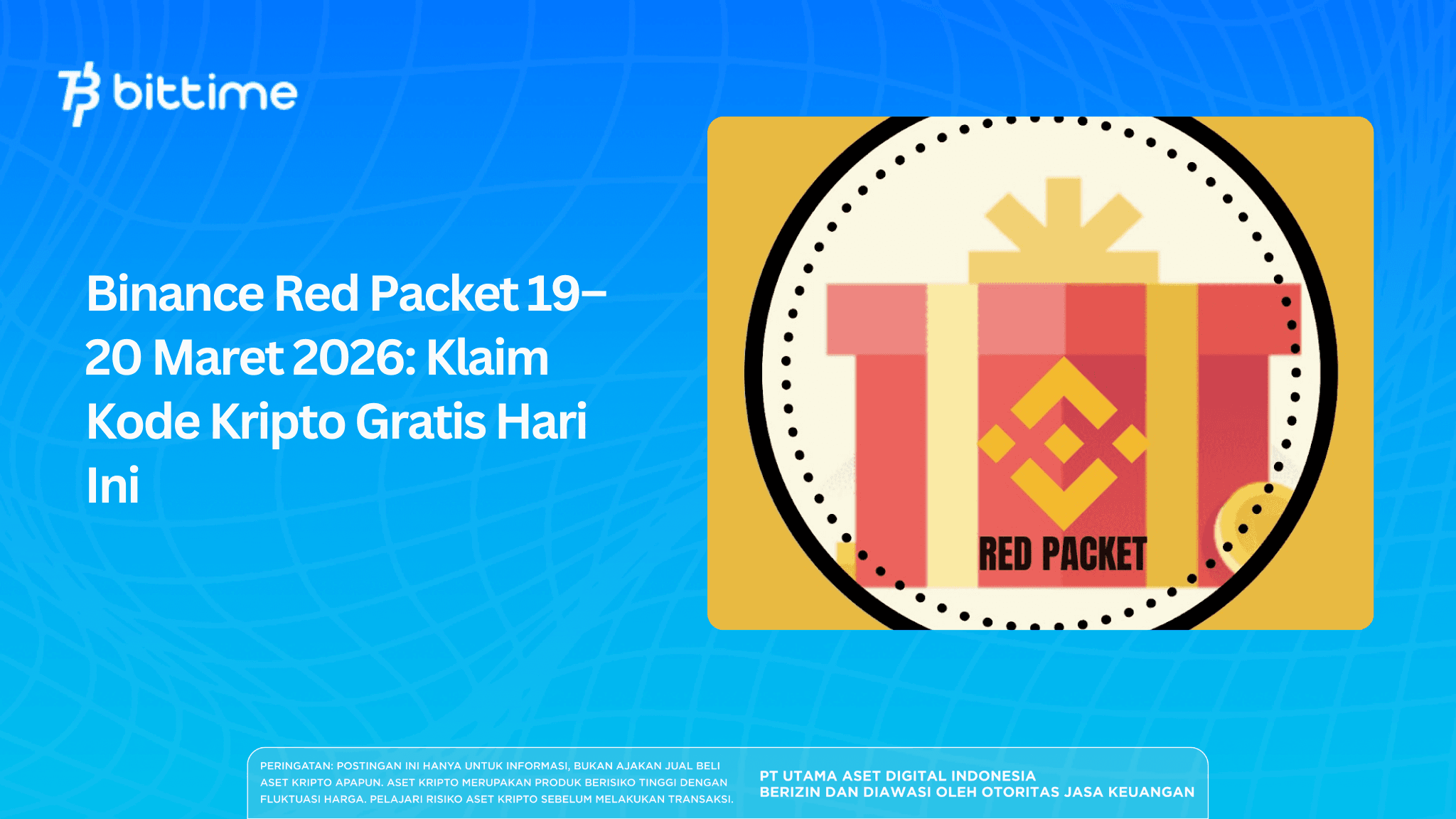 Binance Red Packet 19–20 Maret 2026: Klaim Kode Kripto Gratis Hari Ini