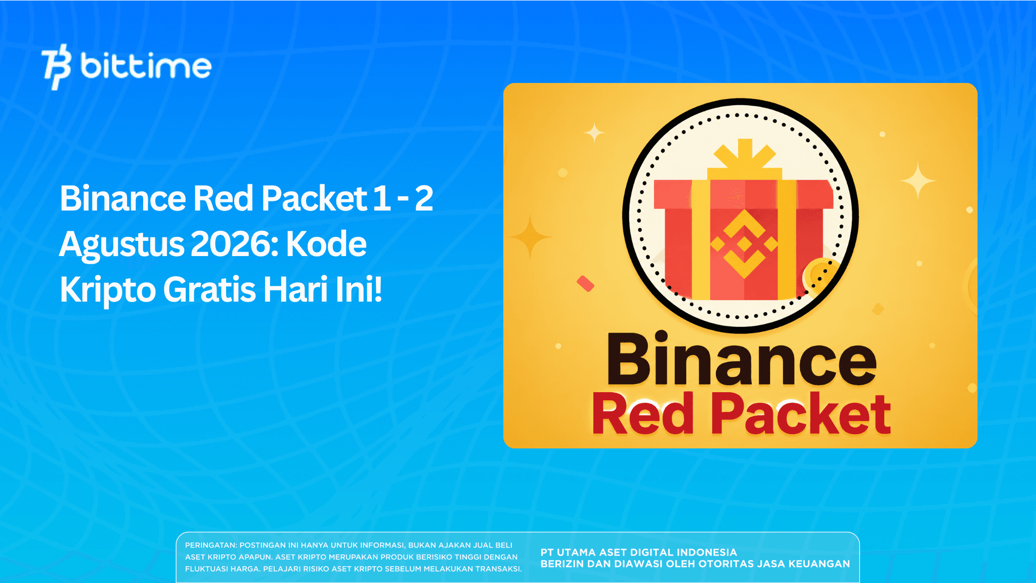 Binance Red Packet August 1 - 2, 2026: Free Crypto Codes Today!