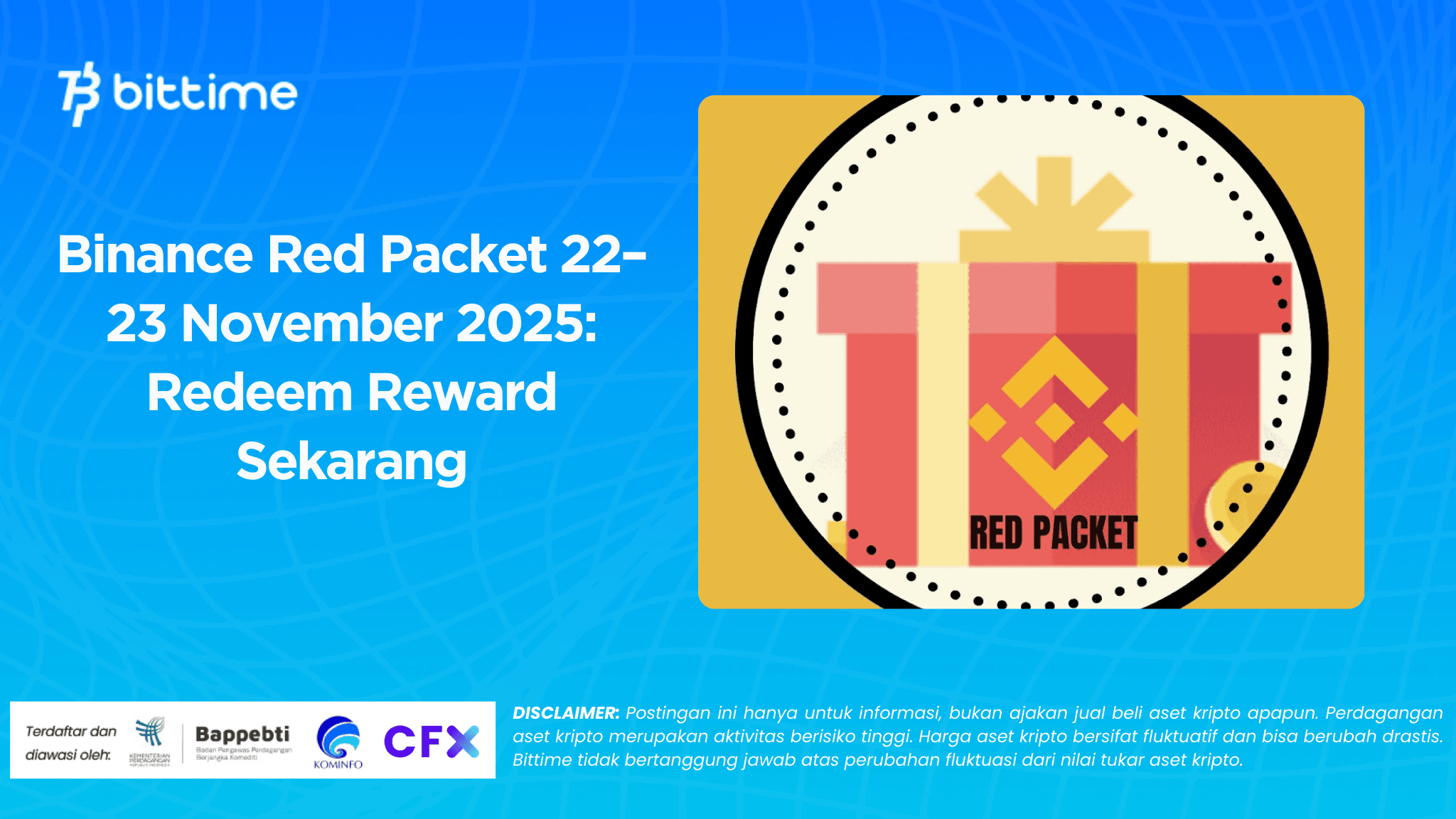Binance Red Packet 22–23 November 2025: Redeem Reward Sekarang