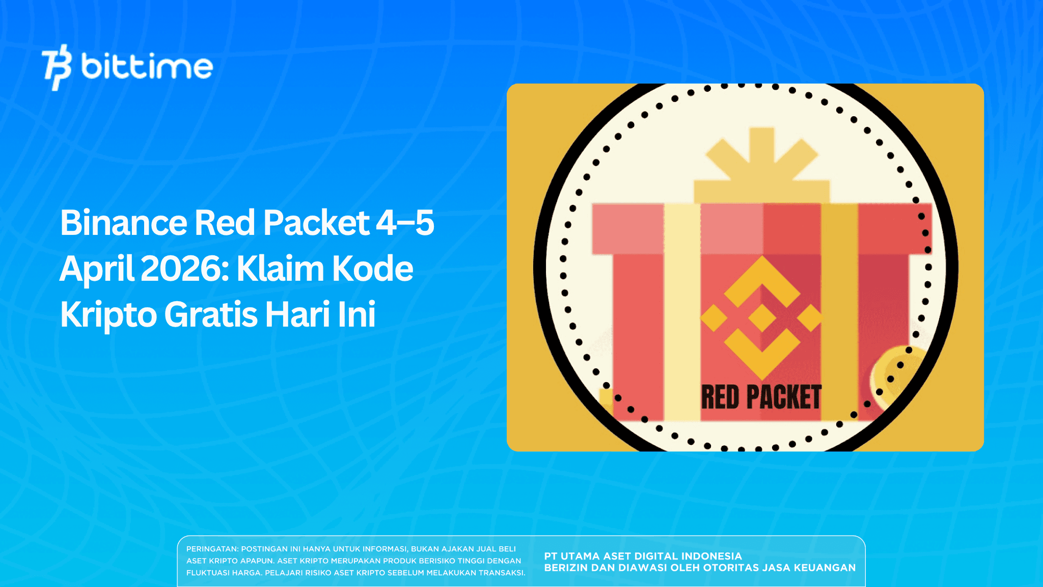 Binance Red Packet 4–5 April 2026: Klaim Kode Kripto Gratis Hari Ini