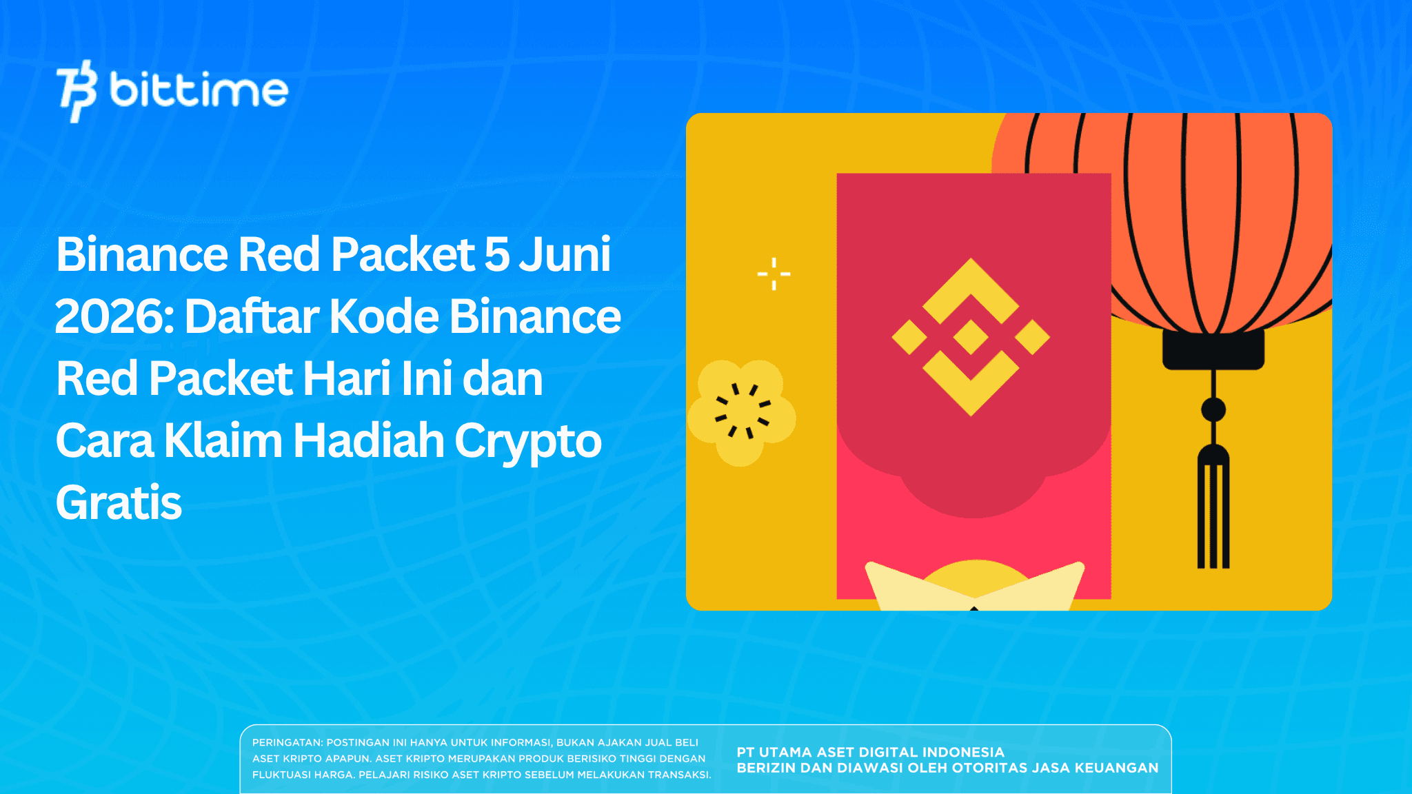 Binance Red Packet 5 Juni 2026: Daftar Kode Binance Red Packet Hari Ini