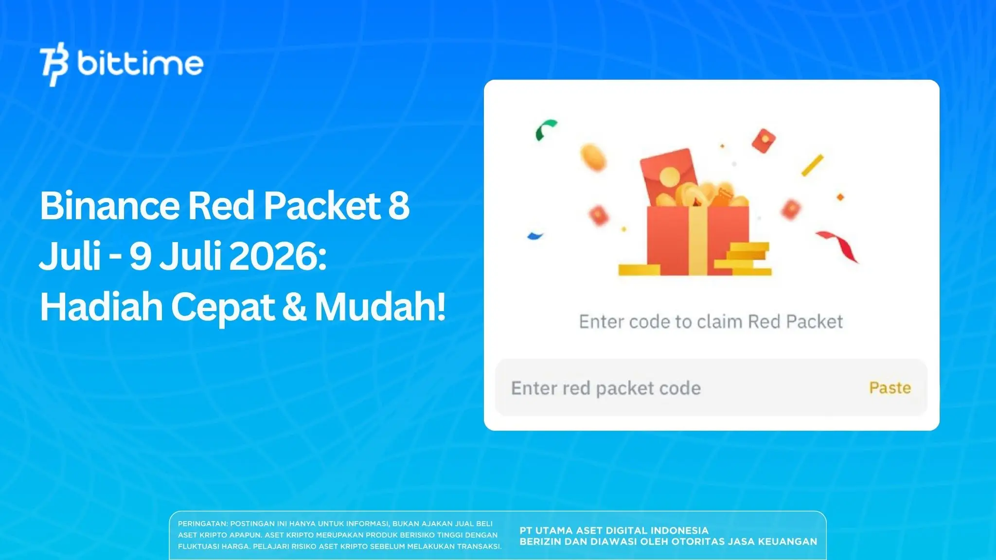Binance Red Packet 8 Juli - 9 Juli 2026: Hadiah Cepat & Mudah!