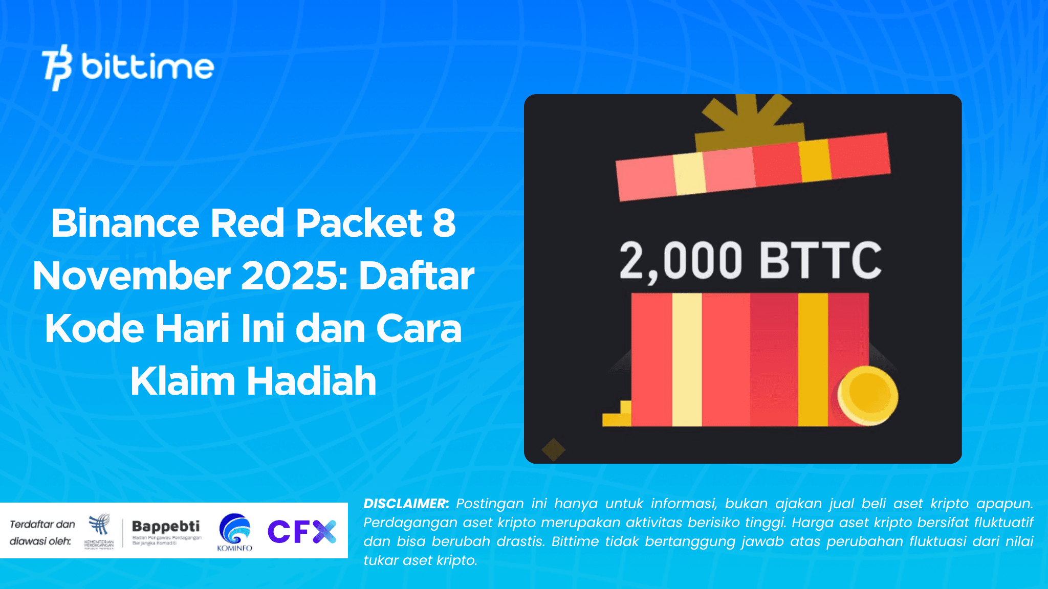 Binance Red Packet 8 November 2025: Daftar Kode Hari Ini dan Cara Klaim Hadiah