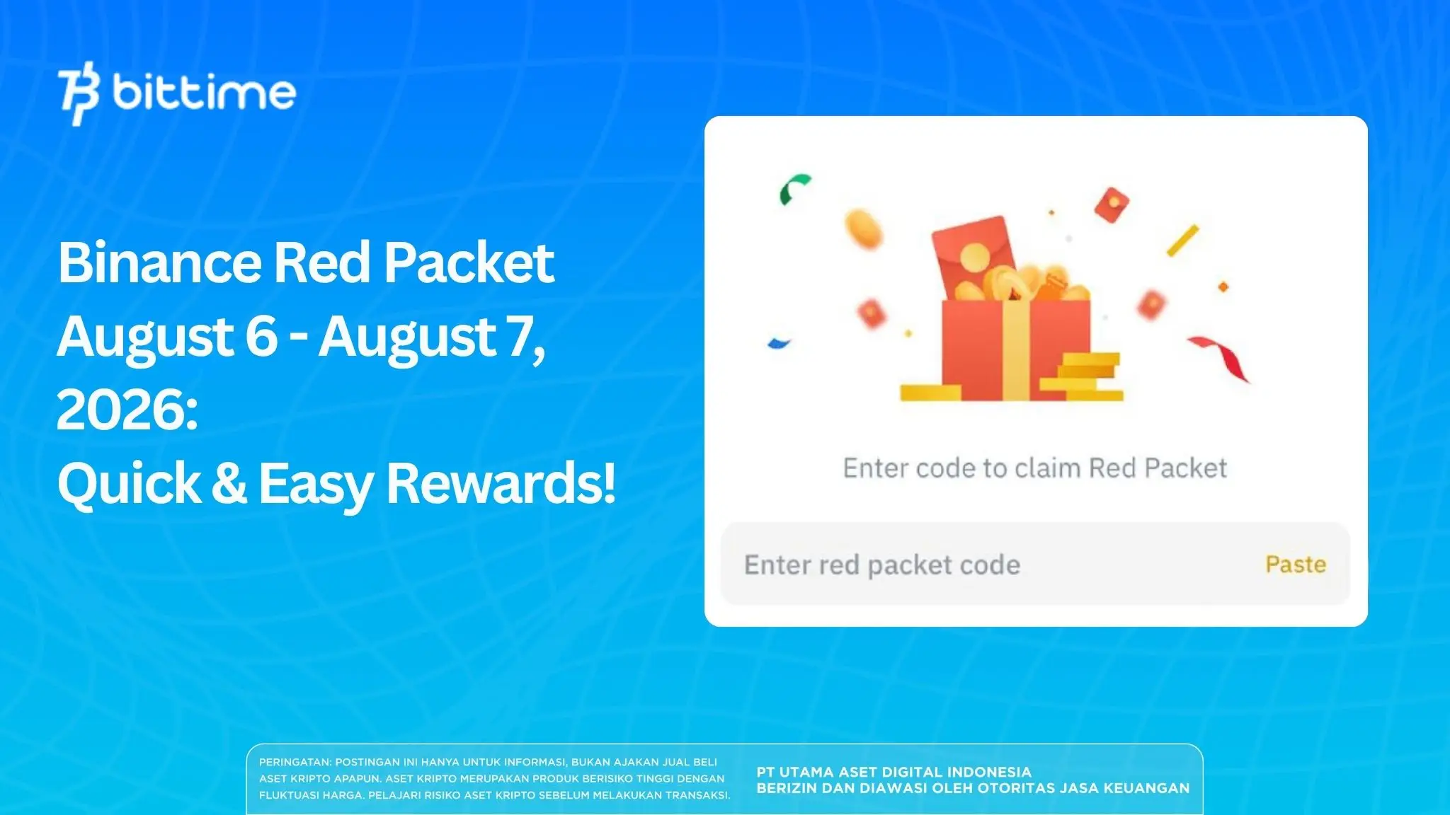 Binance Red Packet August 6 - August 7, 2026: Quick & Easy Rewards!