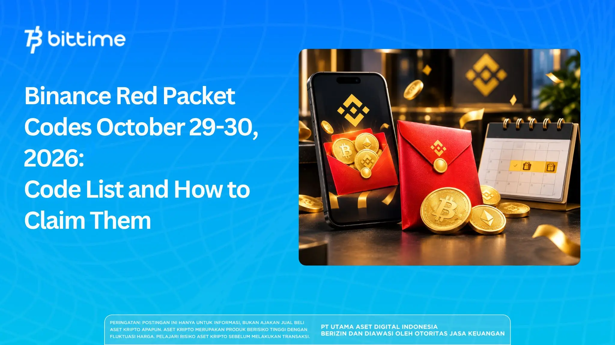 Binance Red Packet Codes October 29-30, 2026: Code List and How to Claim Them