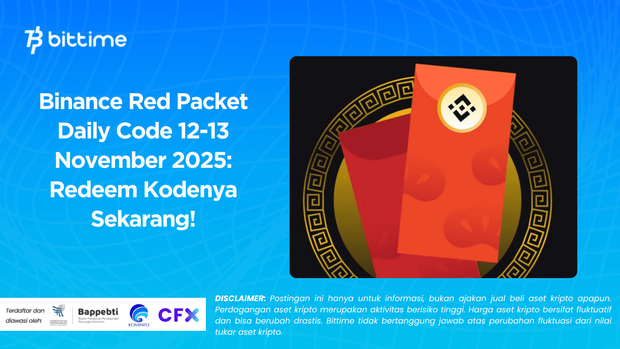 Binance Red Packet Daily Code 12-13 November 2025: Redeem Kodenya Sekarang!
