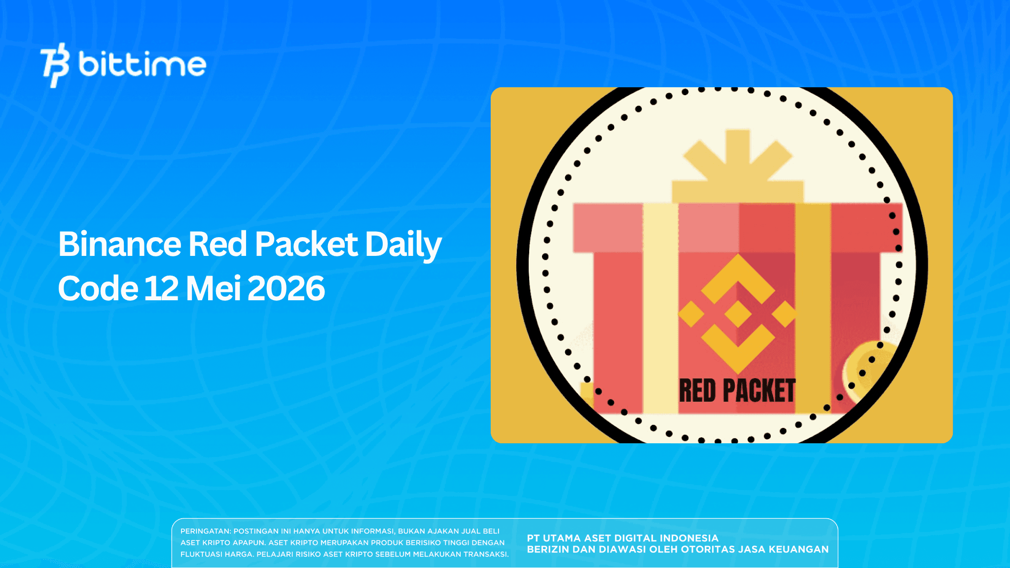 Binance Red Packet Daily Code 12 Mei 2026