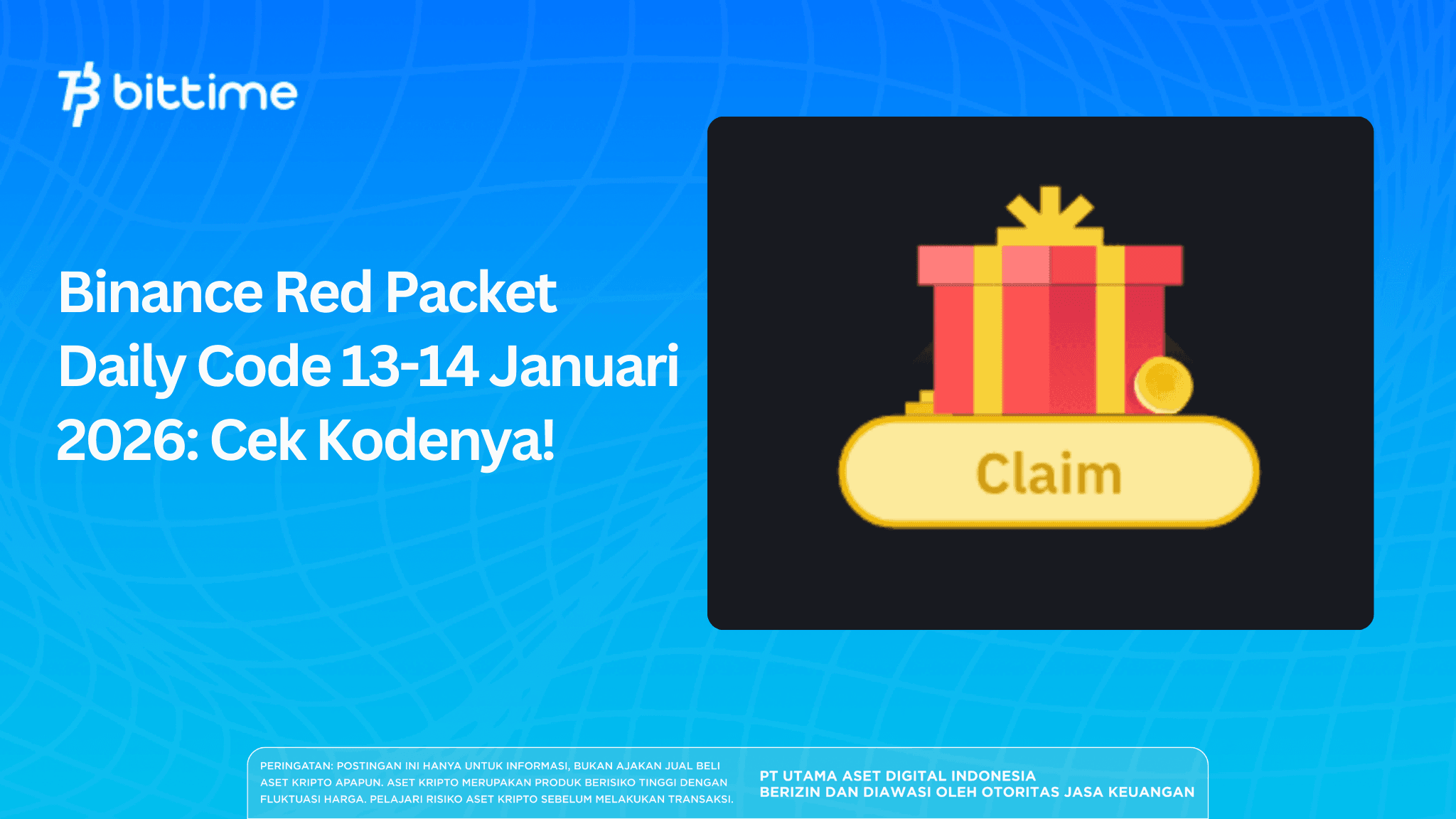 Binance Red Packet Daily Code 13-14 Januari 2026: Cek Kodenya!
