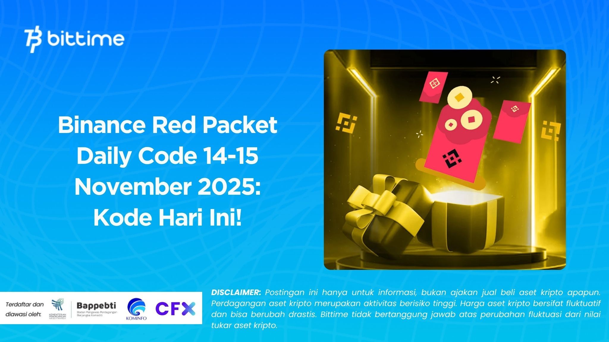 Binance Red Packet Daily Code November 14-15, 2025: Today's Code!