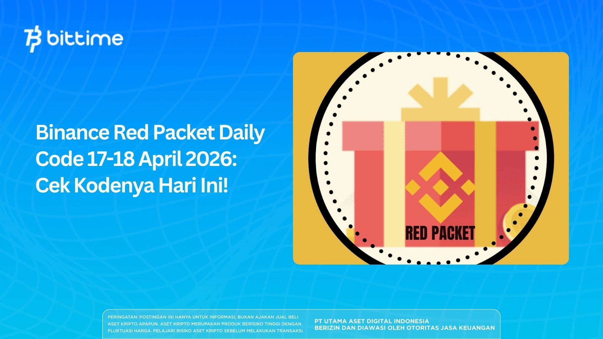Binance Red Packet Daily Code 17-18 April 2026: Cek Kodenya Hari Ini!