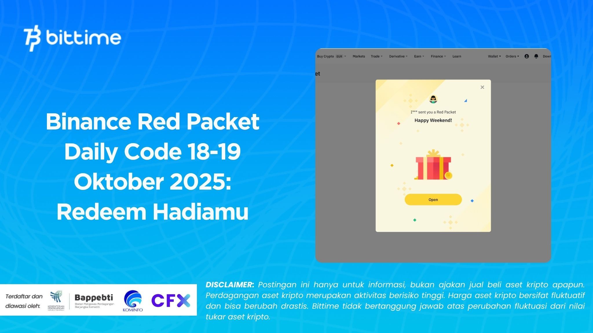 Binance Red Packet Daily Code October 18-19, 2025: Redeem Your Rewards