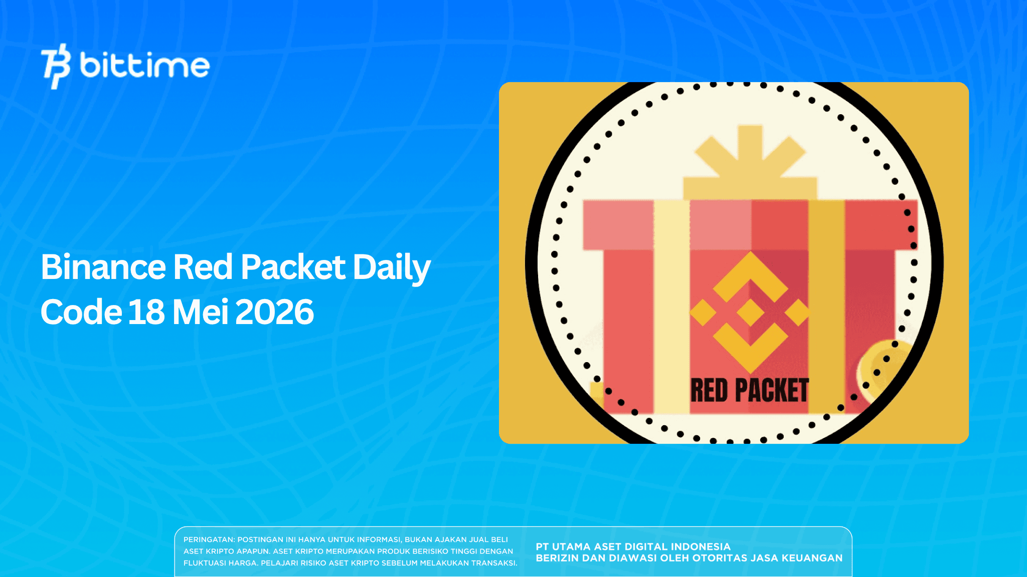 Binance Red Packet Daily Code 18 Mei 2026