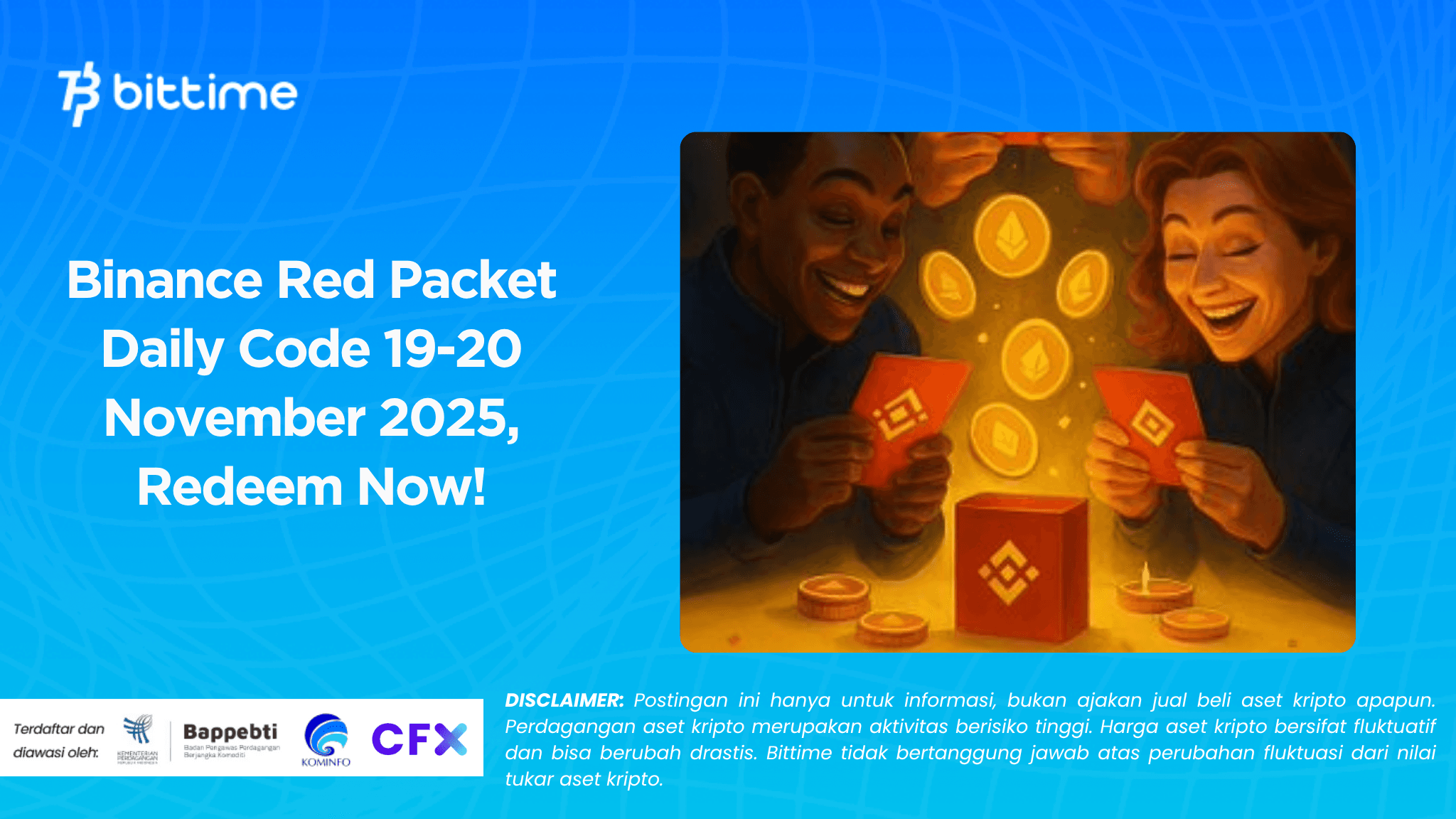 Binance Red Packet Daily Code 19-20 November 2025, Redeem Now!