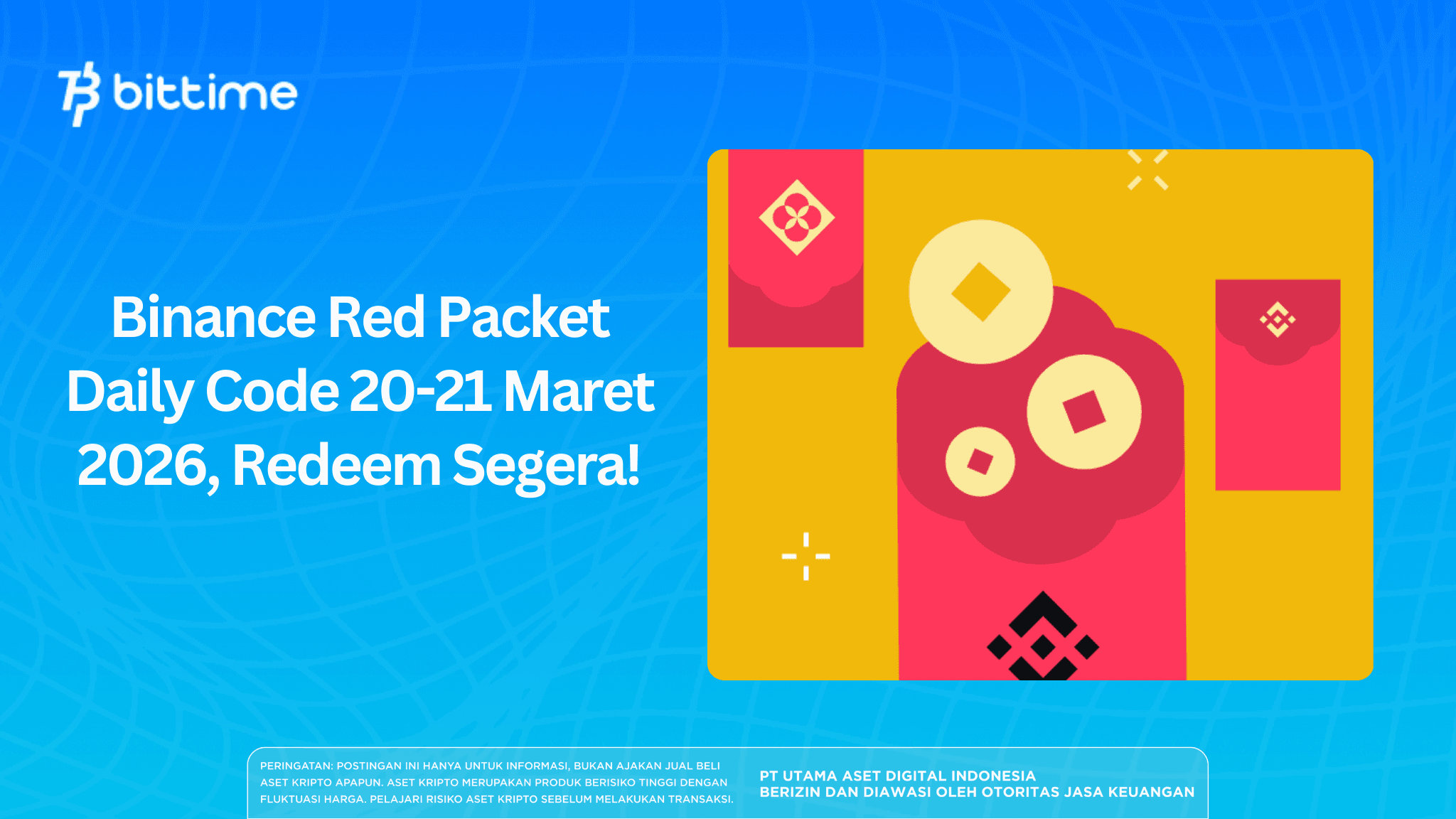 Binance Red Packet Daily Code for March 20–21, 2026—Redeem Now!