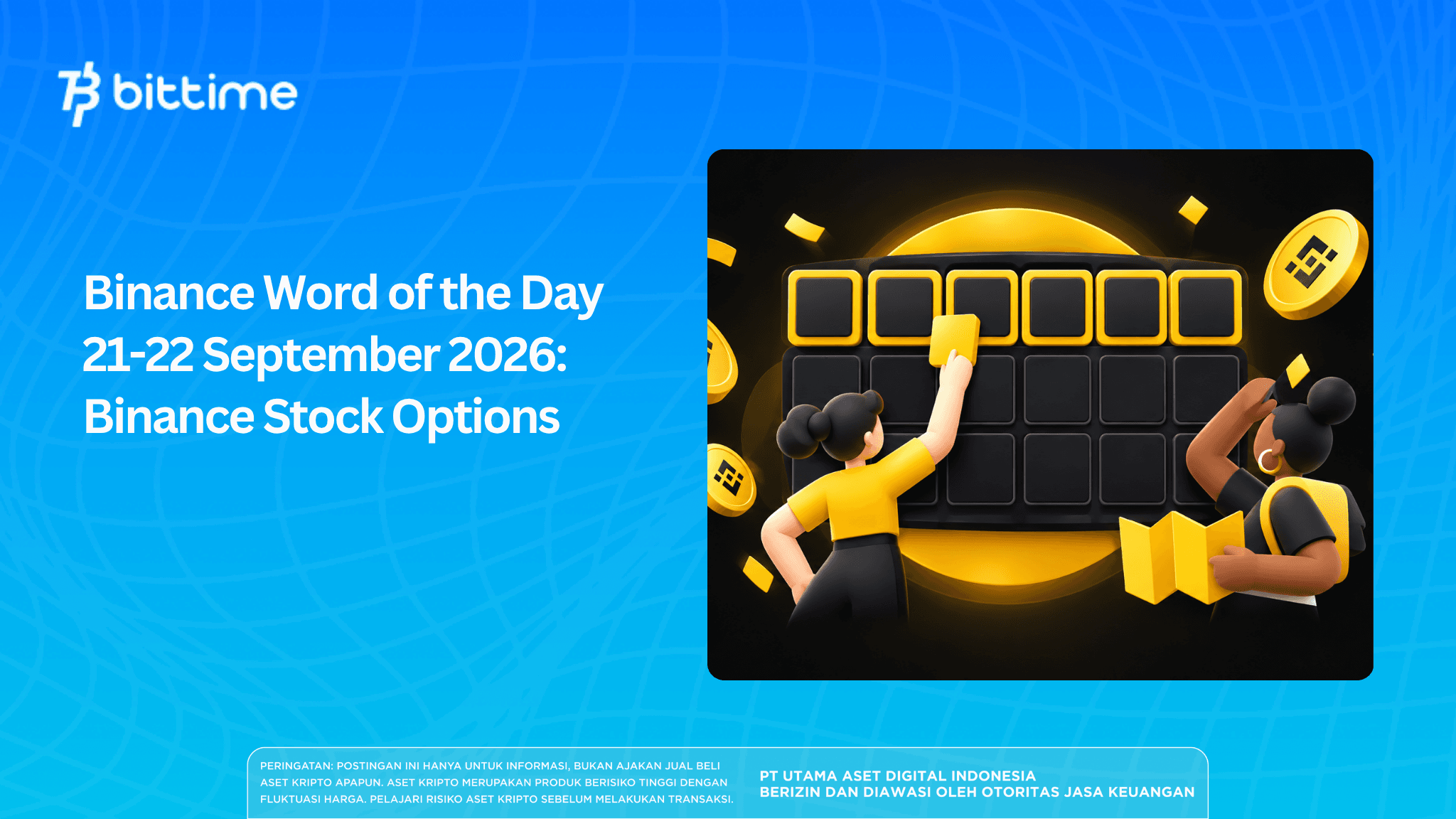 Binance Word of the Day 21-22 September 2026: Binance Stock Options