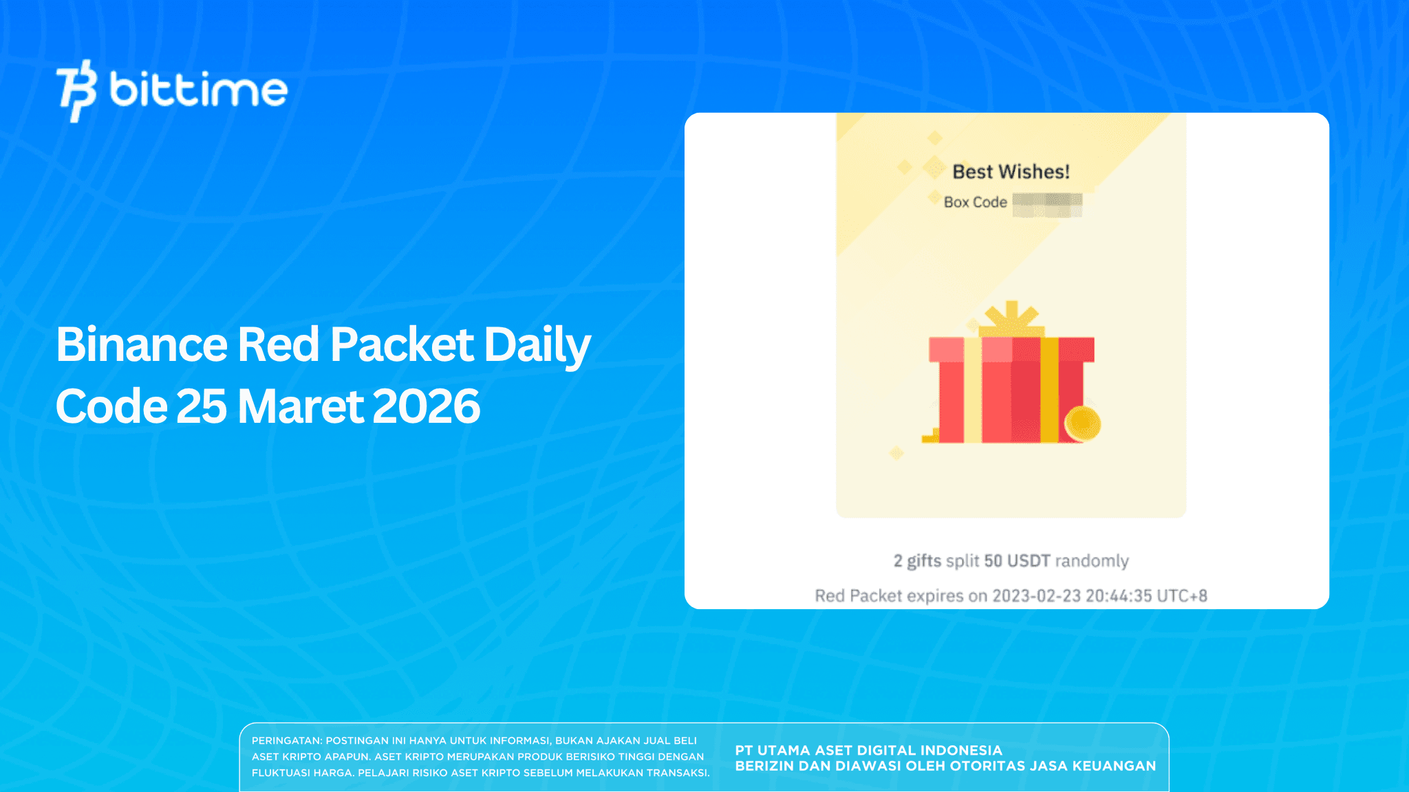 Binance Red Packet Daily Code 25 Maret 2026
