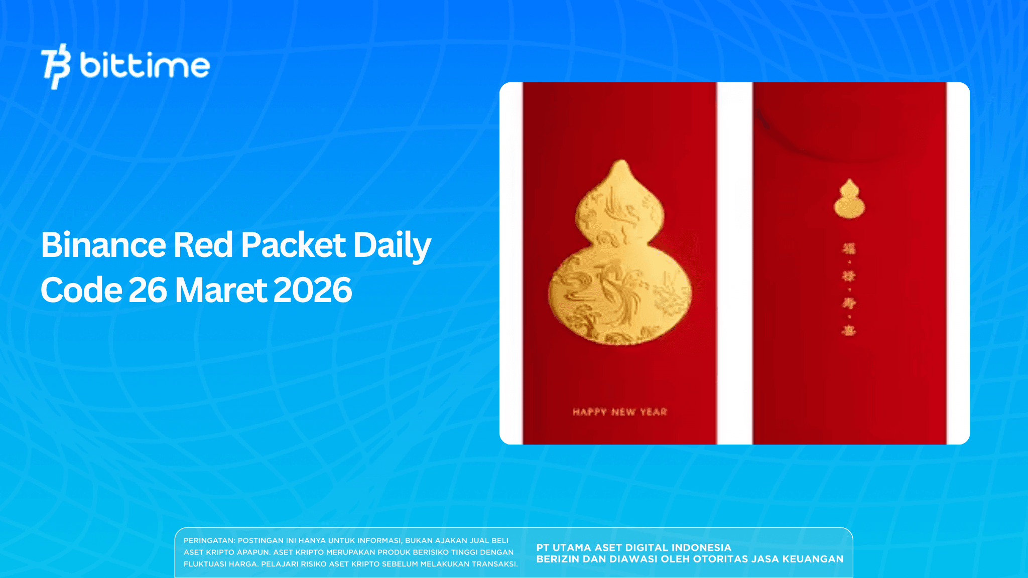 Binance Red Packet Daily Code 26 Maret 2026