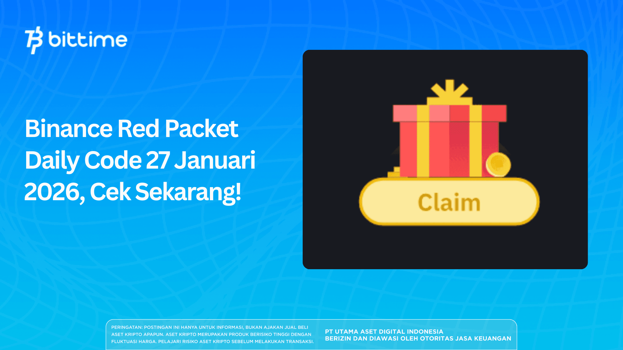 Binance Red Packet Daily Code 27 Januari 2026, Cek Sekarang!