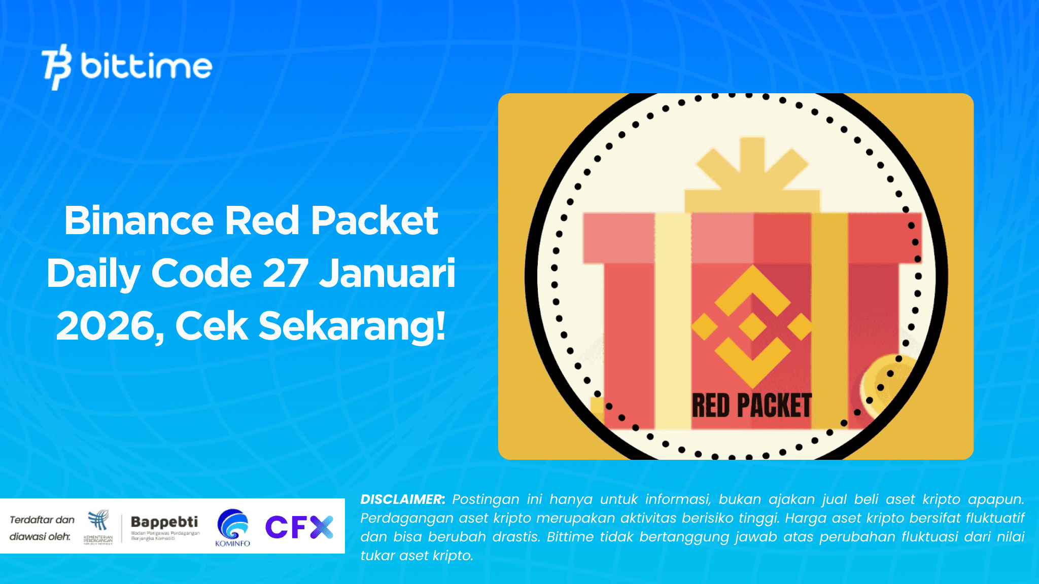 Binance Red Packet Daily Code January 27, 2026, Check Now!