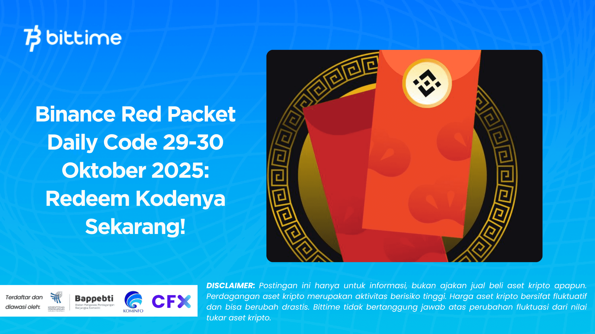 Binance Red Packet Daily Code 29-30 Oktober 2025 Redeem Kodenya Sekarang!.png